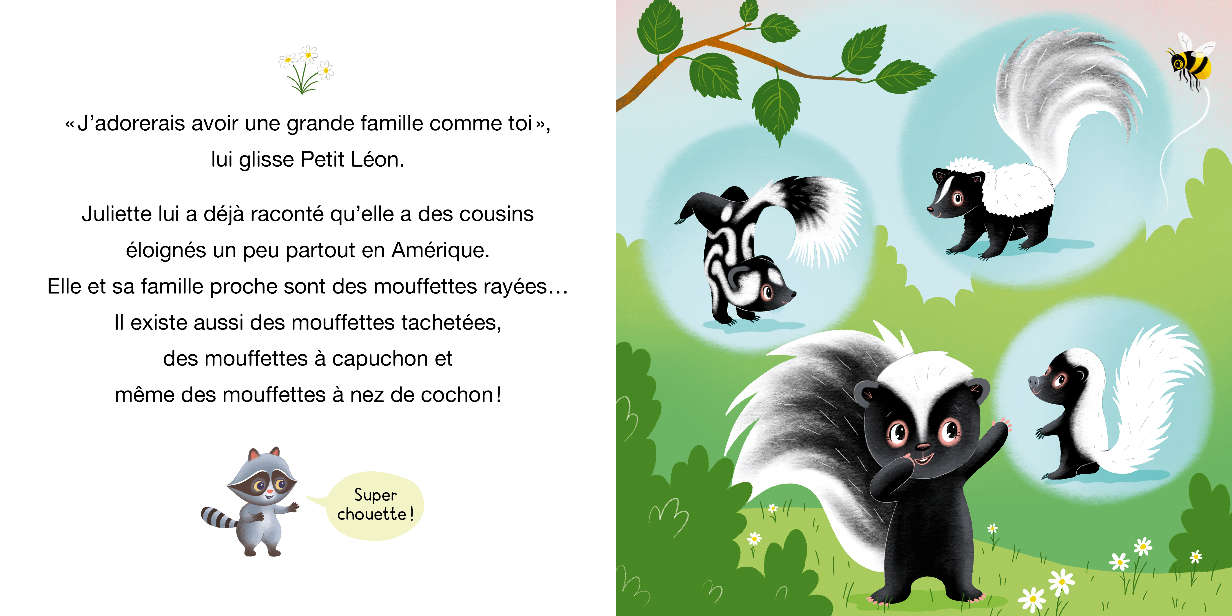 Petit Léon Et Juliette La Mouffette
