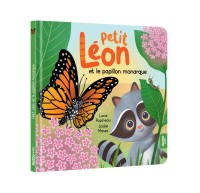 Petit léon et le papillon monarque