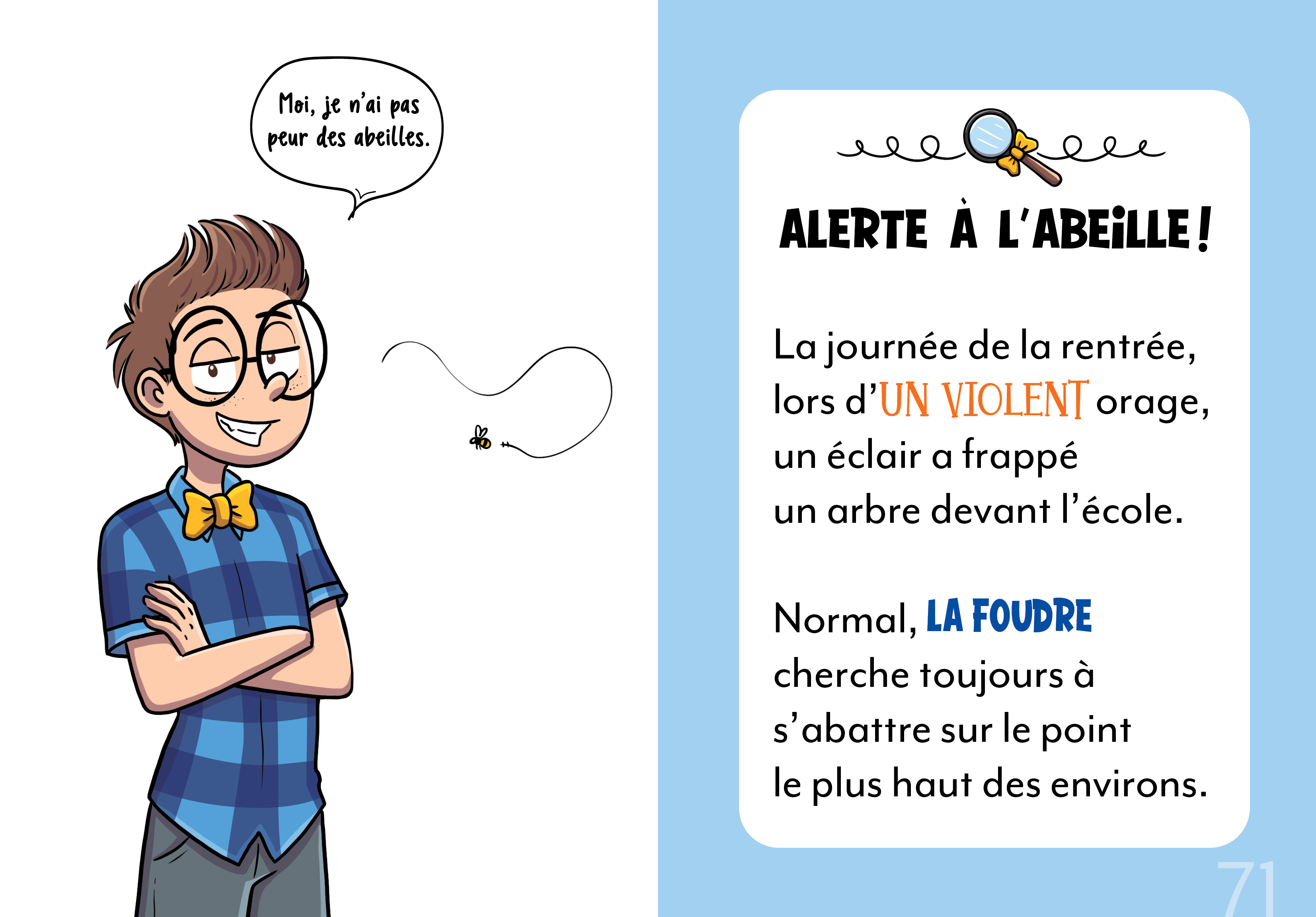 Hector Poireau, Détective Futé