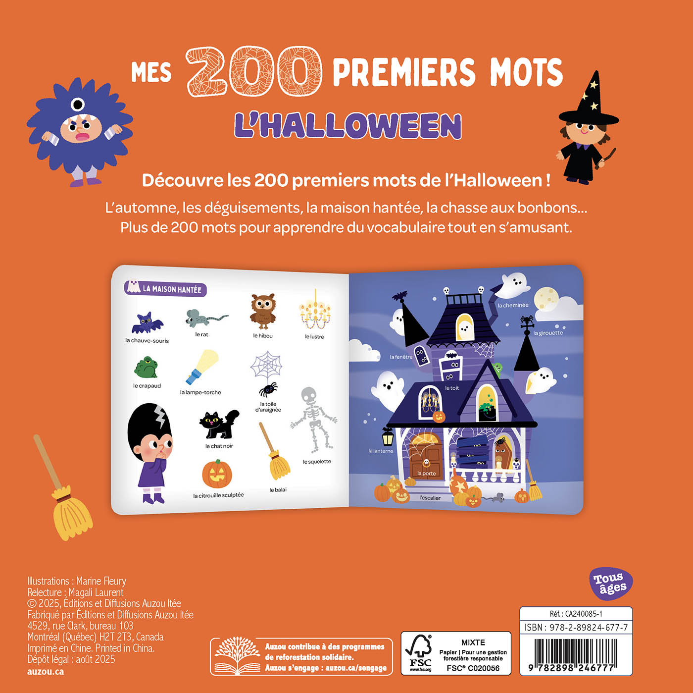 Mes 200 Premiers Mots - L'halloween