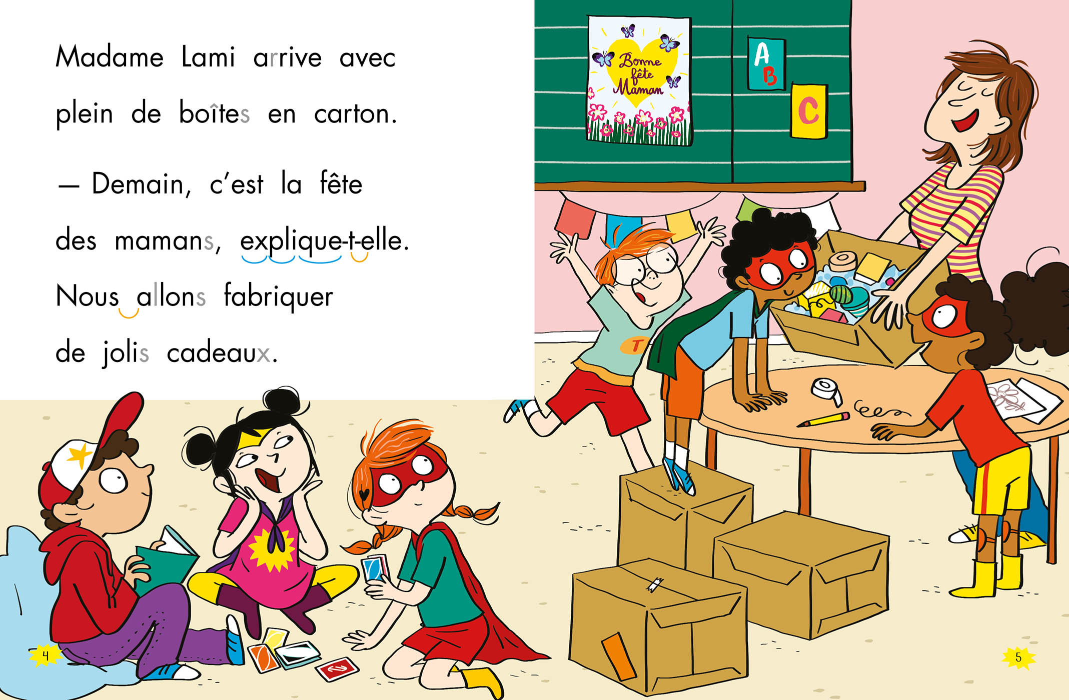 Les Héros De 1Re Année - Niveau 3 - Une Surprise Pour Maman Les Héros De 1Re Année - Niveau 3 - Une Surprise Pour Maman