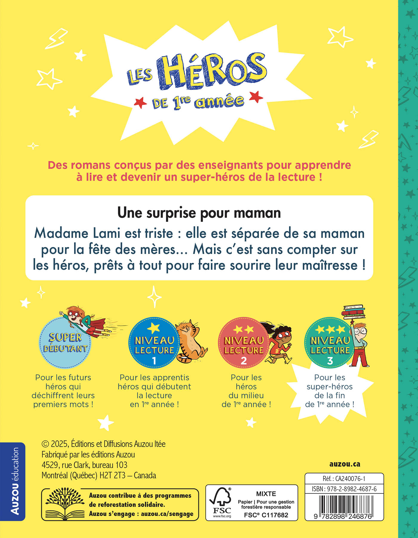 Les Héros De 1Re Année - Niveau 3 - Une Surprise Pour Maman
