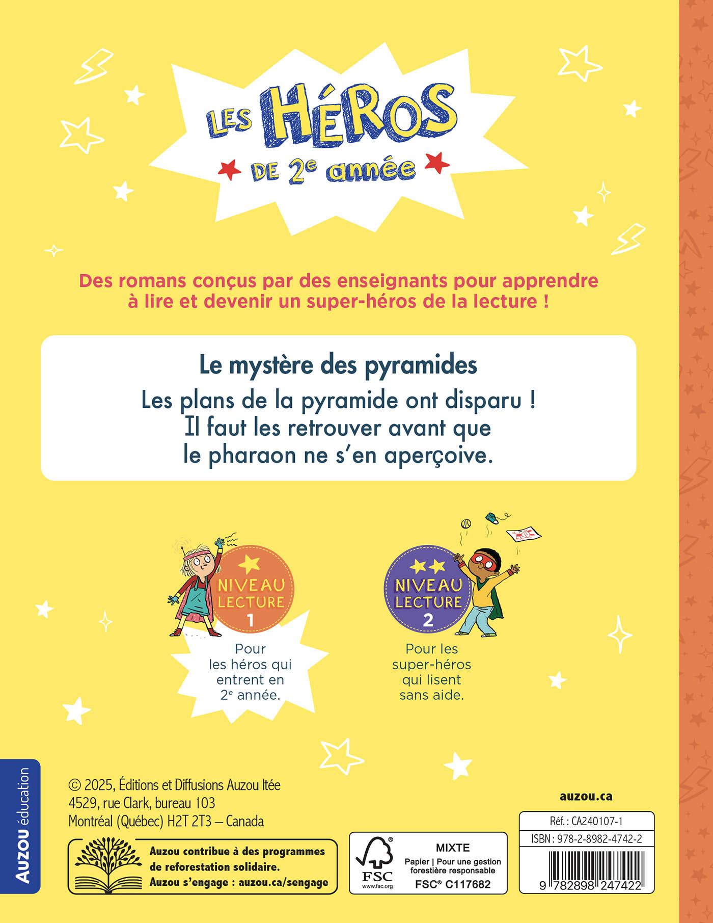 Les Héros De 2E Année - Niveau 1 - Le Mystère Des Pyramides