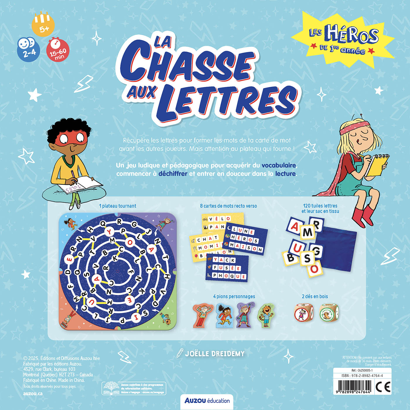 Les Héros De 1Re Année - La Chasse Aux Lettres