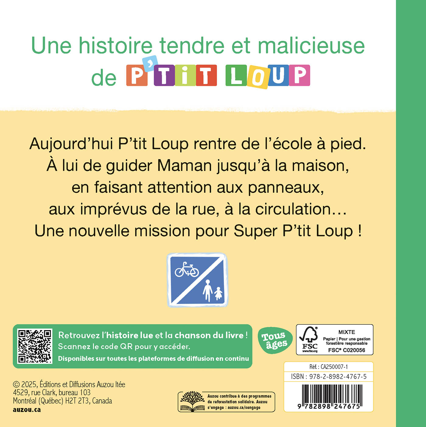 P'tit Loup Fait Attention Dans La Rue