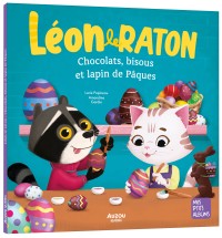 Léon le raton - Chocolats, bisous et lapin de  pâques (mpt)