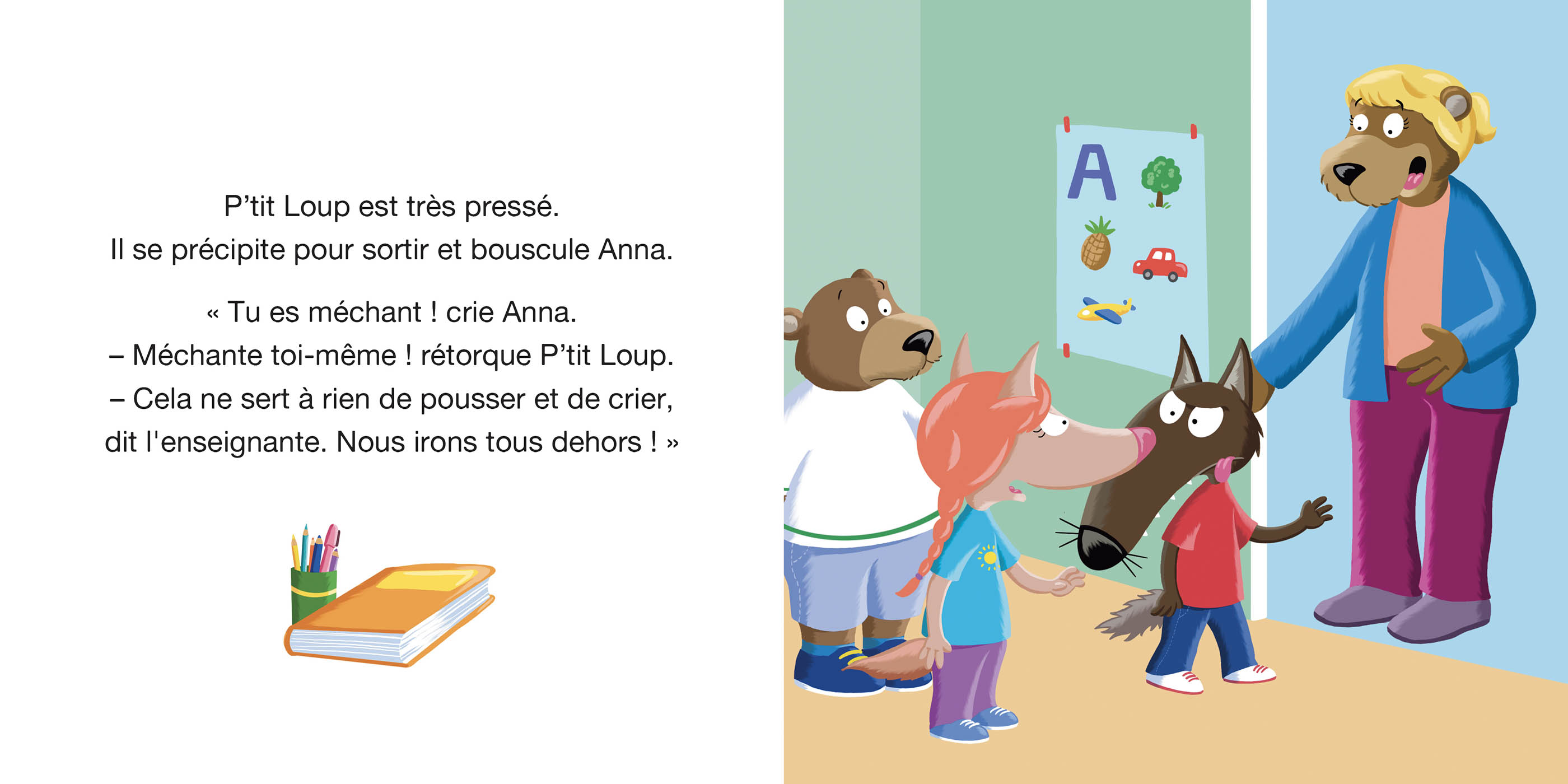 P'tit Loup Fait Attention Aux Autres - Version Qc