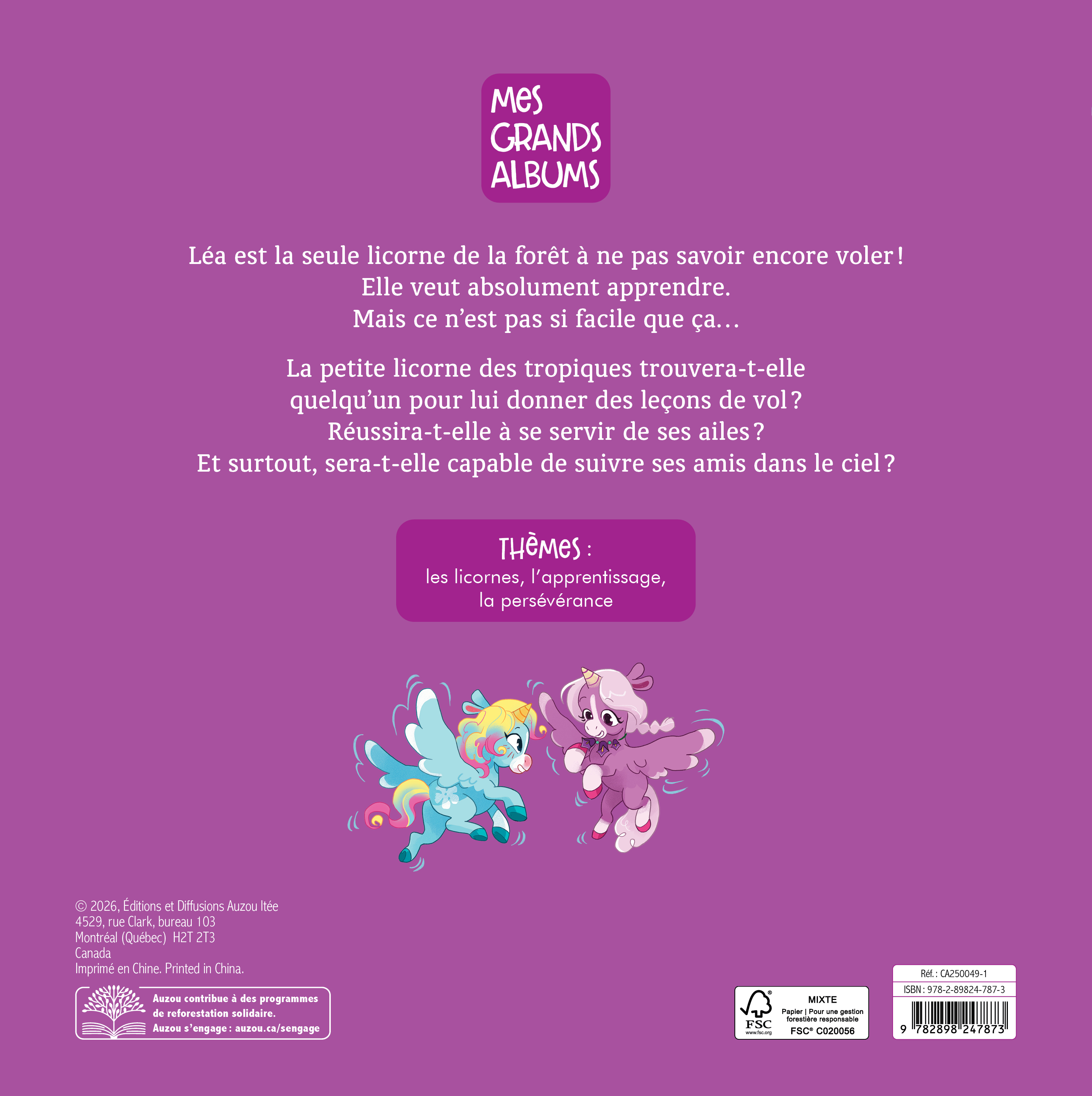 Léa La Licorne Apprend À Voler