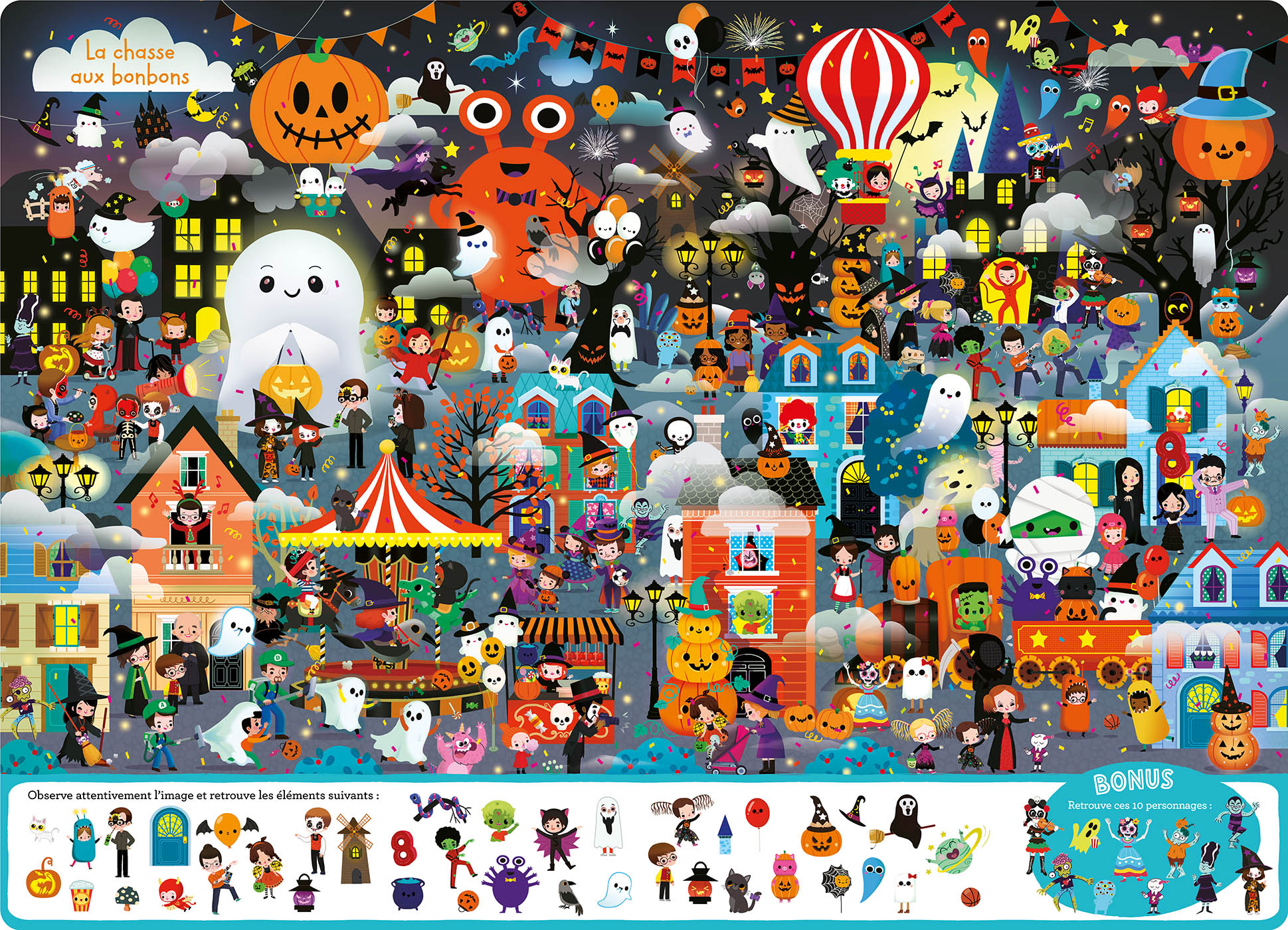 Cherche Et Trouve Géant - Cherche Et Trouve Géant - L'halloween