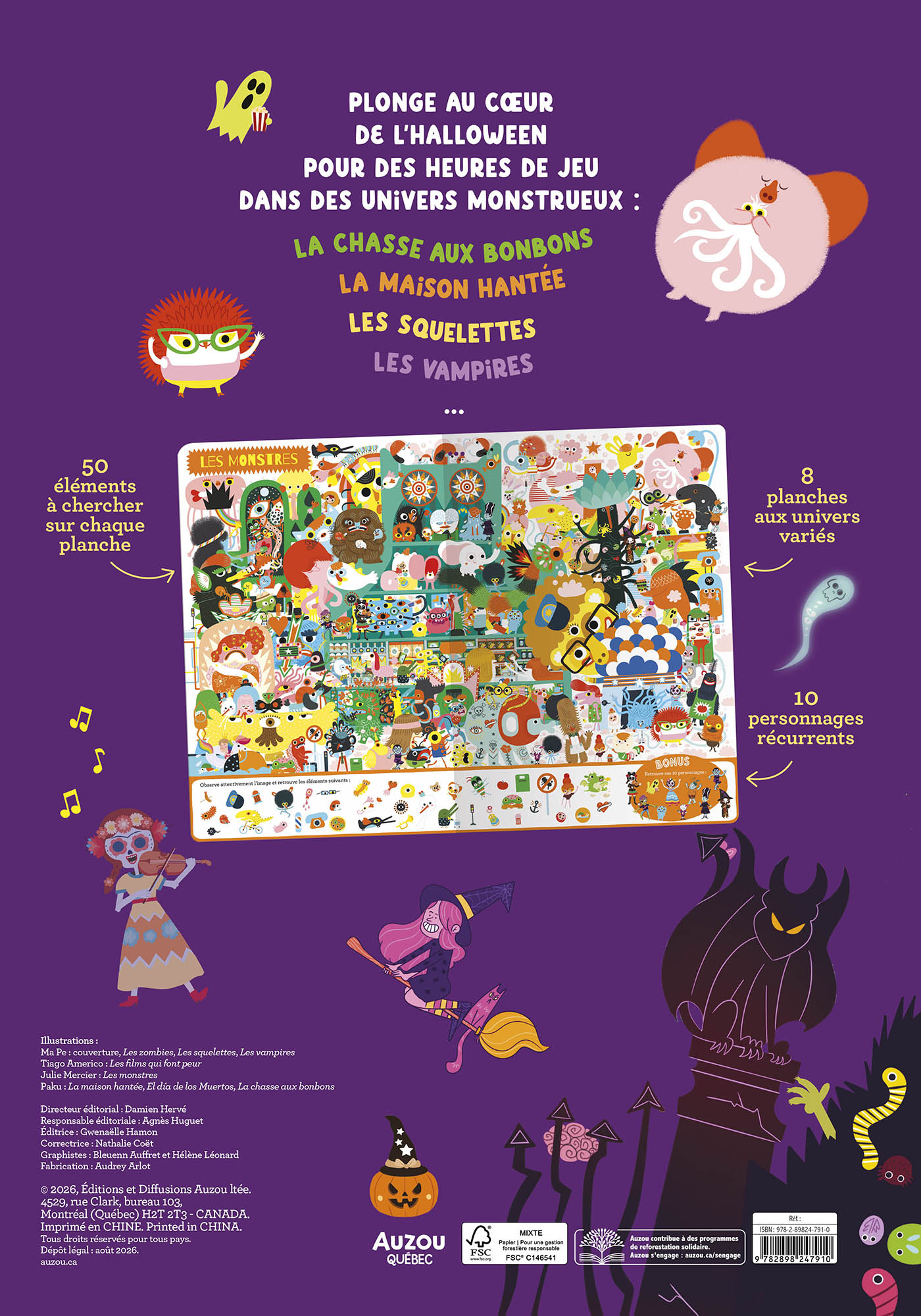 Cherche Et Trouve Géant - Cherche Et Trouve Géant - L'halloween