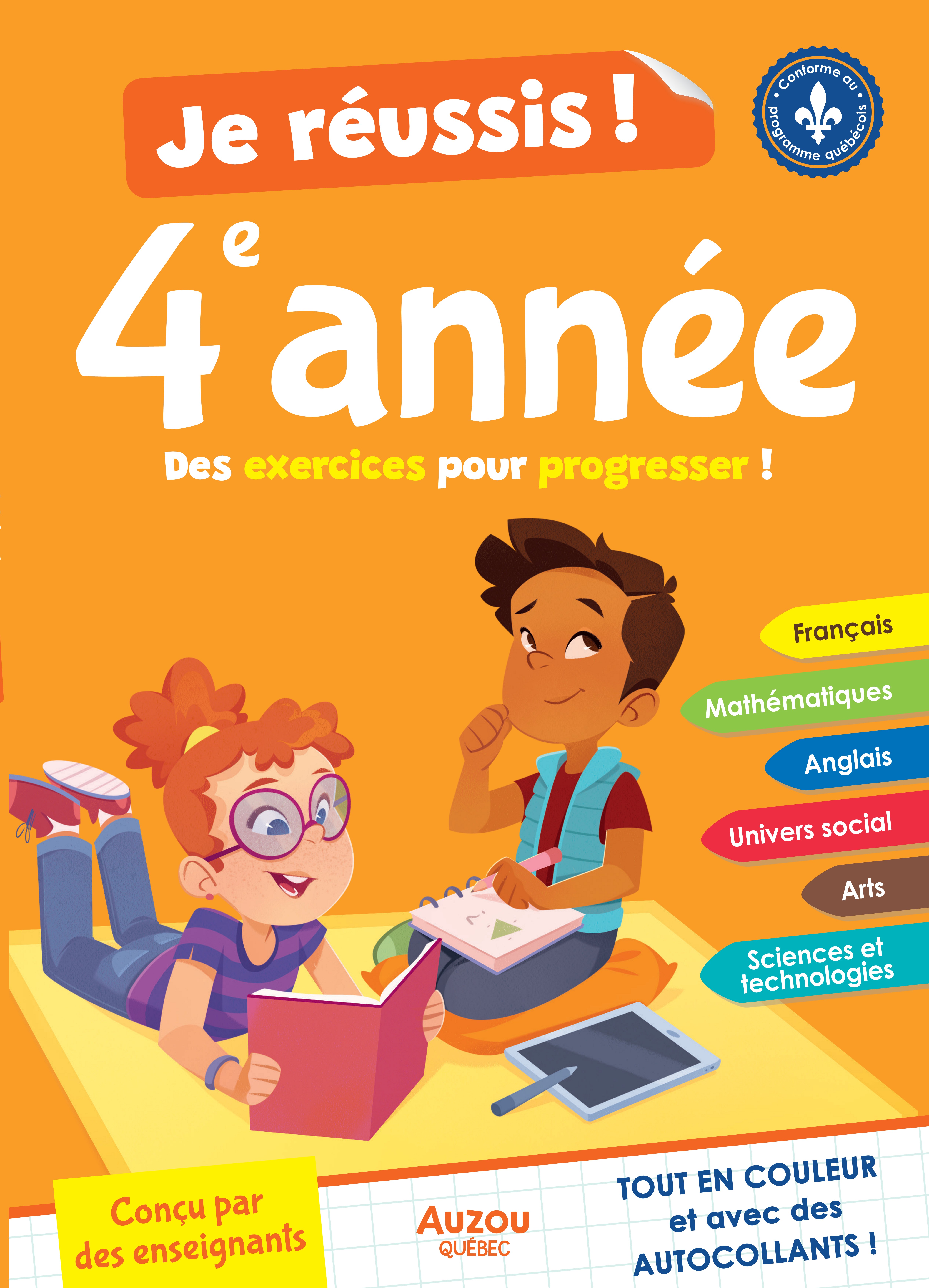 Je Réussis Ma 4E Année - Ne 2026