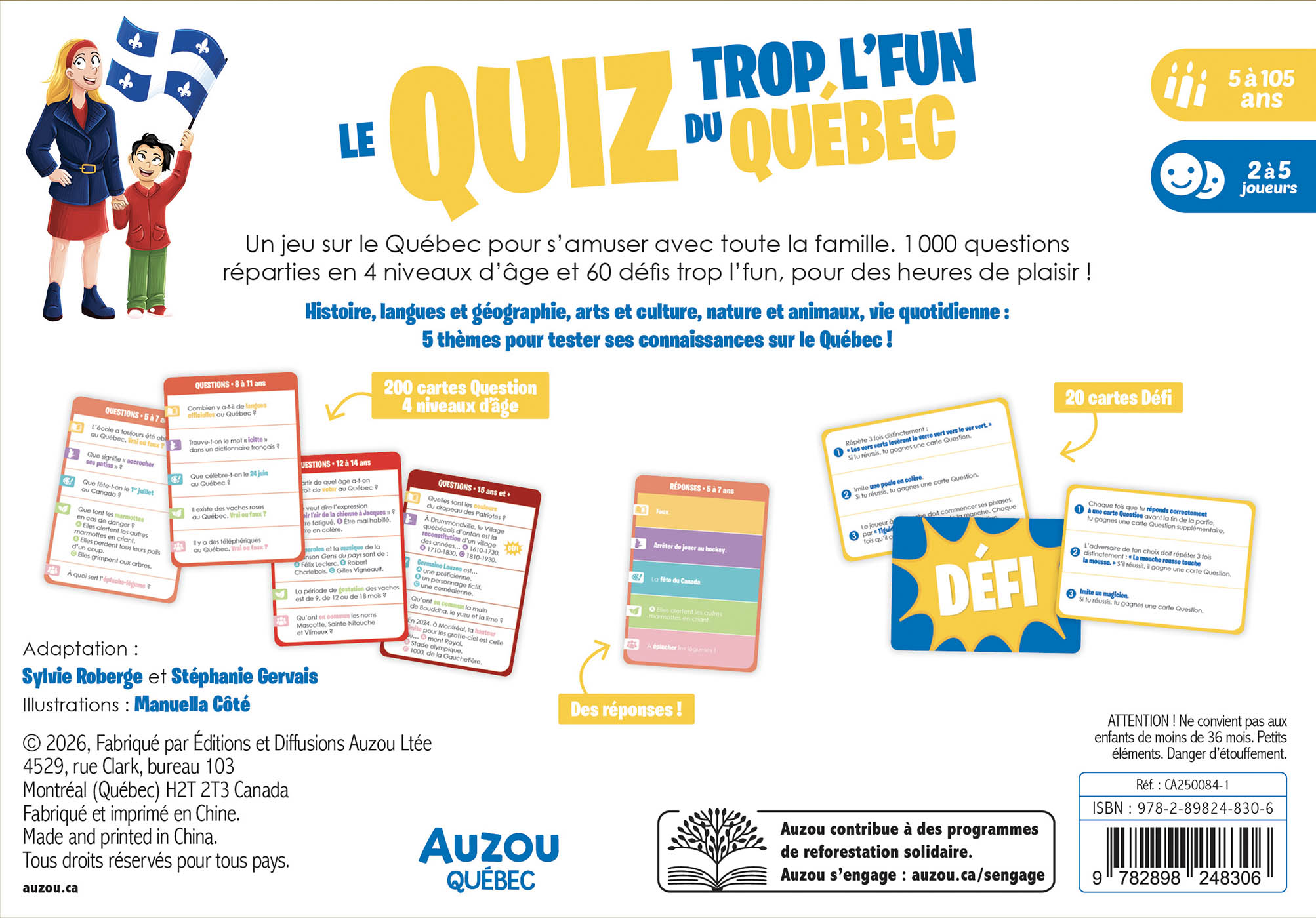 P'tit Jeu - Le Quiz Trop L'fun  Du Québec