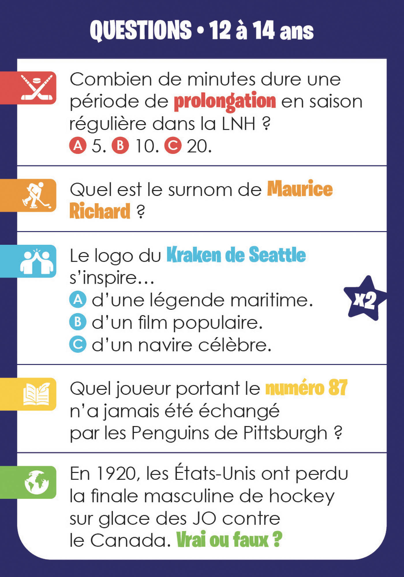 Grand Jeu - Le Grand Quiz Du Hockey
