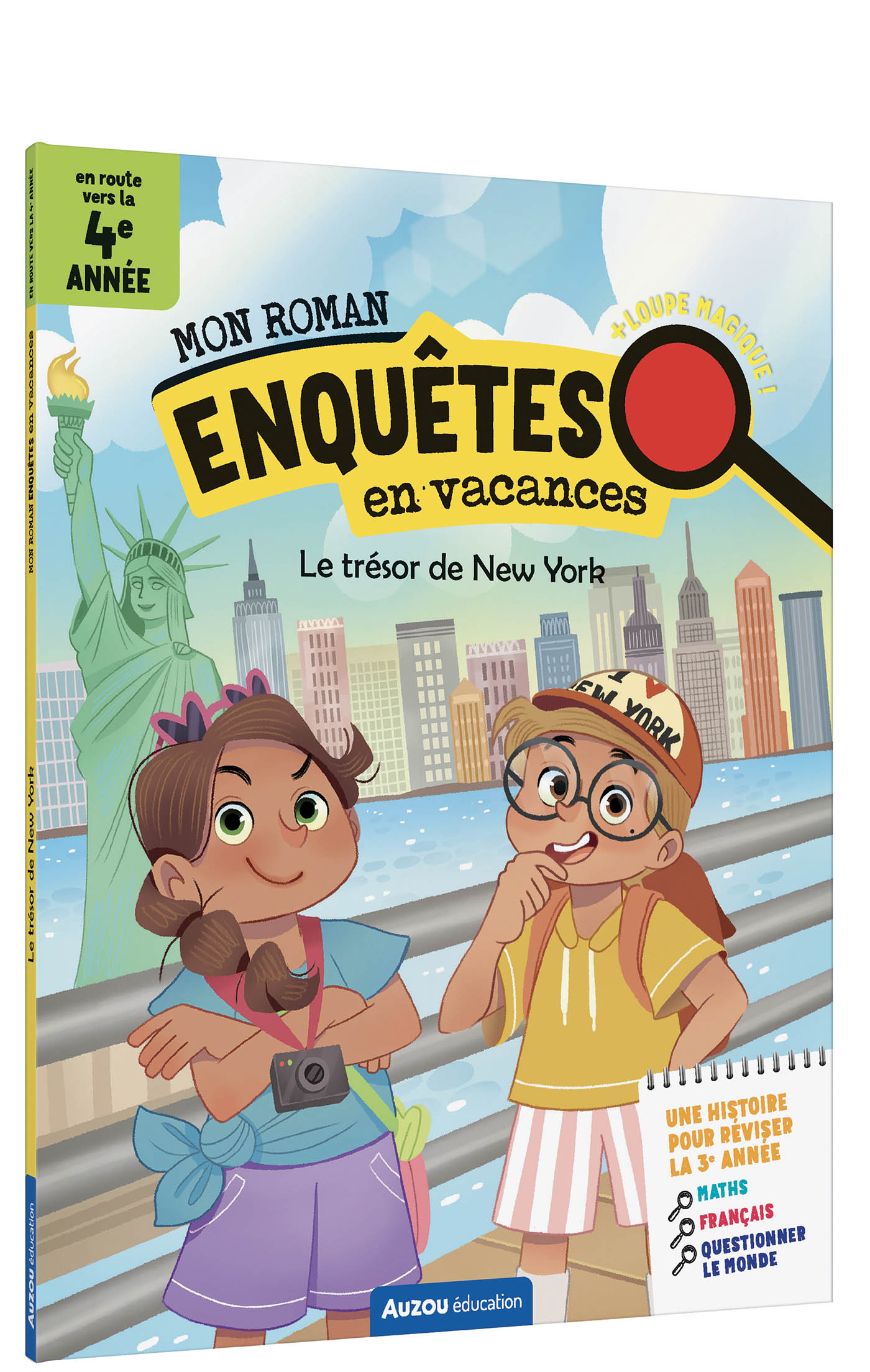 Mon Roman - Enquêtes 3E Année - Le Trésor De New York