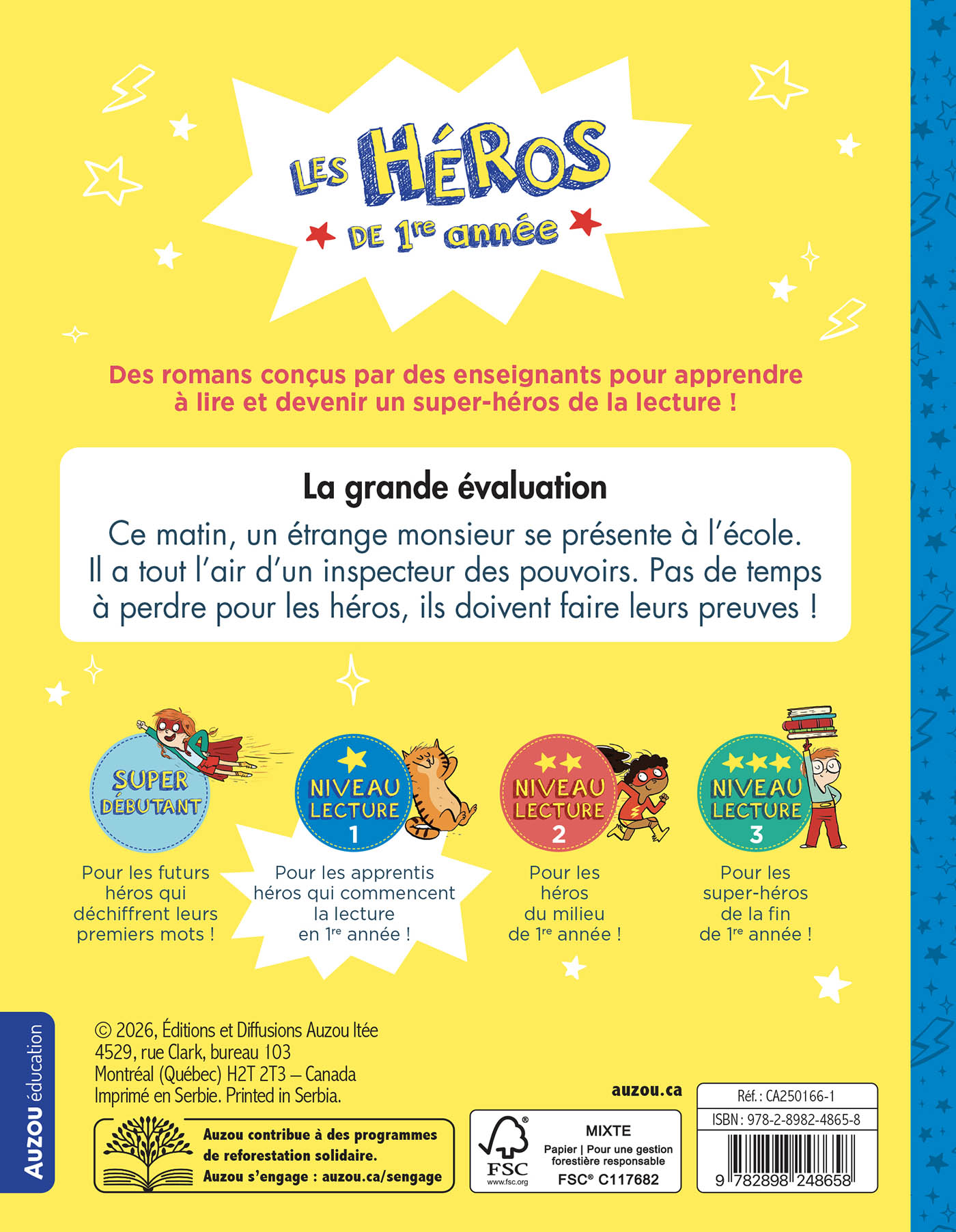 Les Héros De 1Re Année - Niveau 1 - La Grande Évaluation