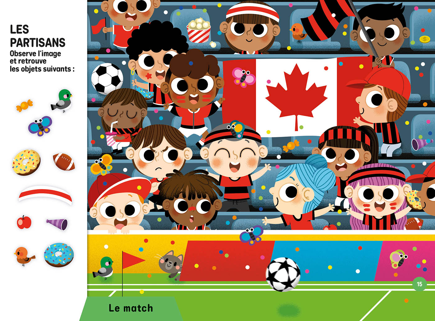 Bloc-Notes Cherche Et Trouve - Vive Le Soccer !