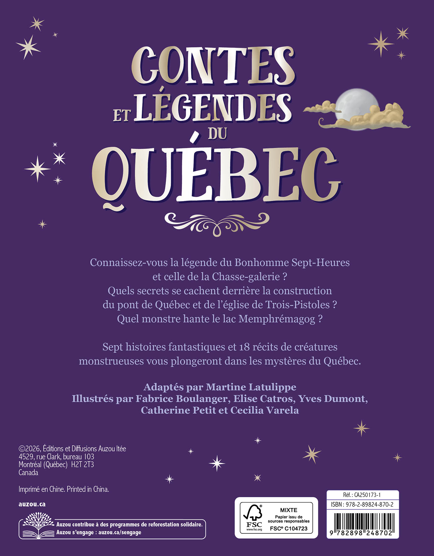 Contes Et Légendes Du Québec