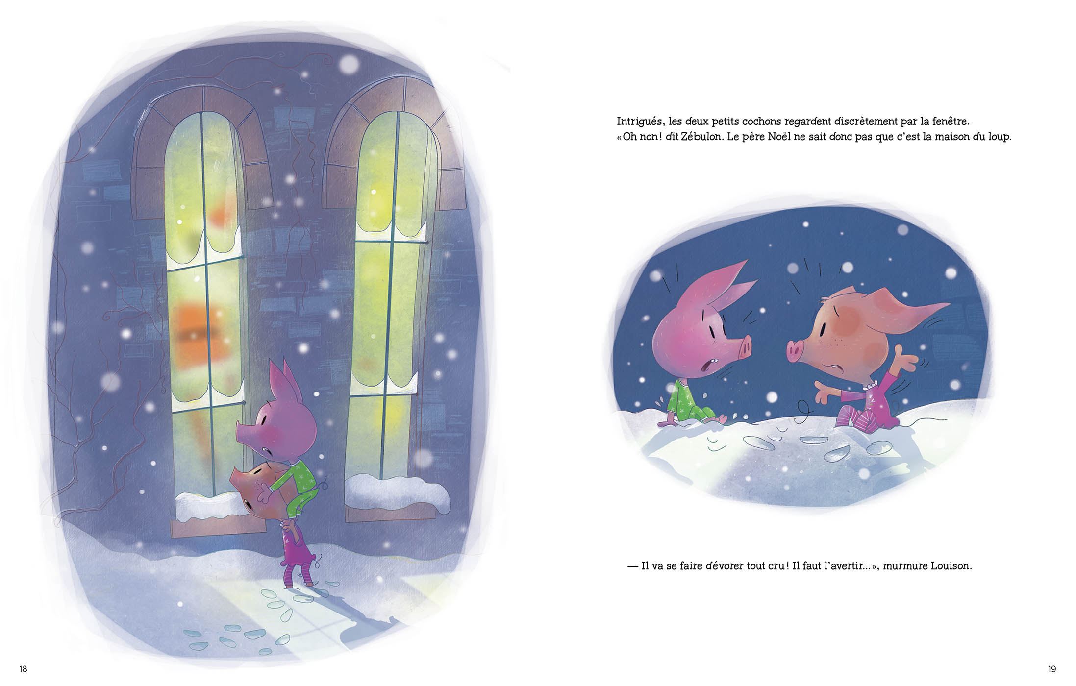 Le Noël Des Trois Petits Cochons