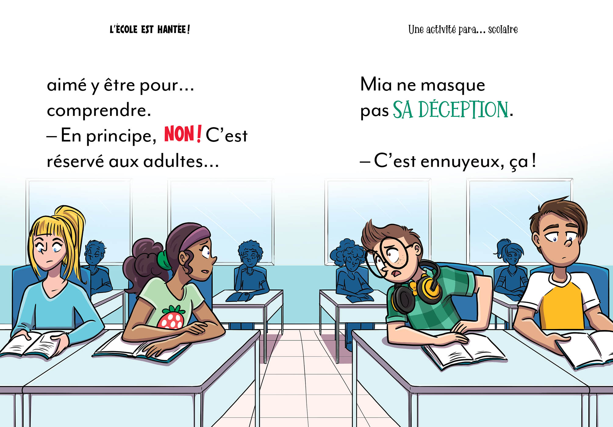 Hector Poireau, Détective Futé - L'école Est Hantée !