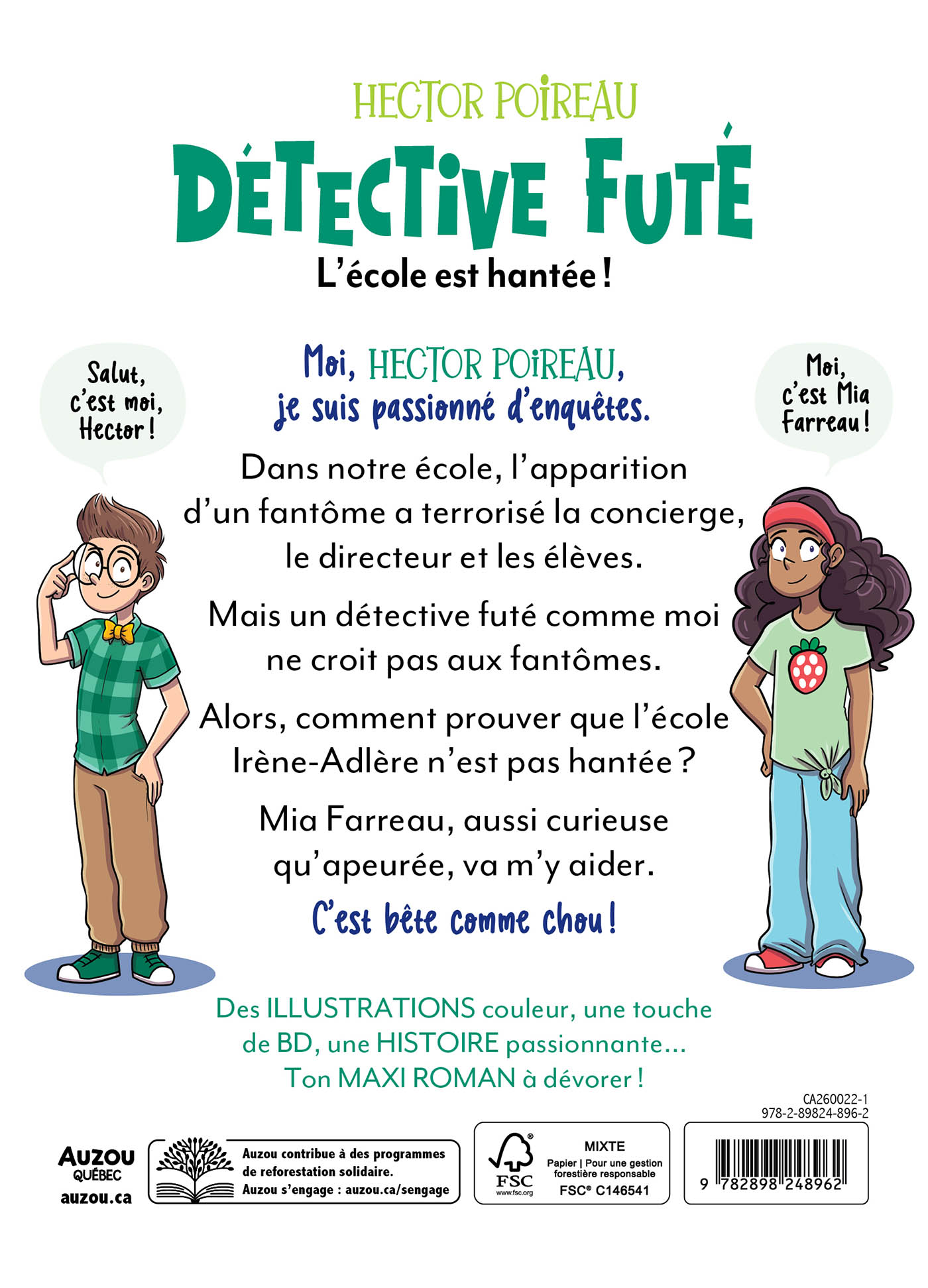 Hector Poireau, Détective Futé - L'école Est Hantée !