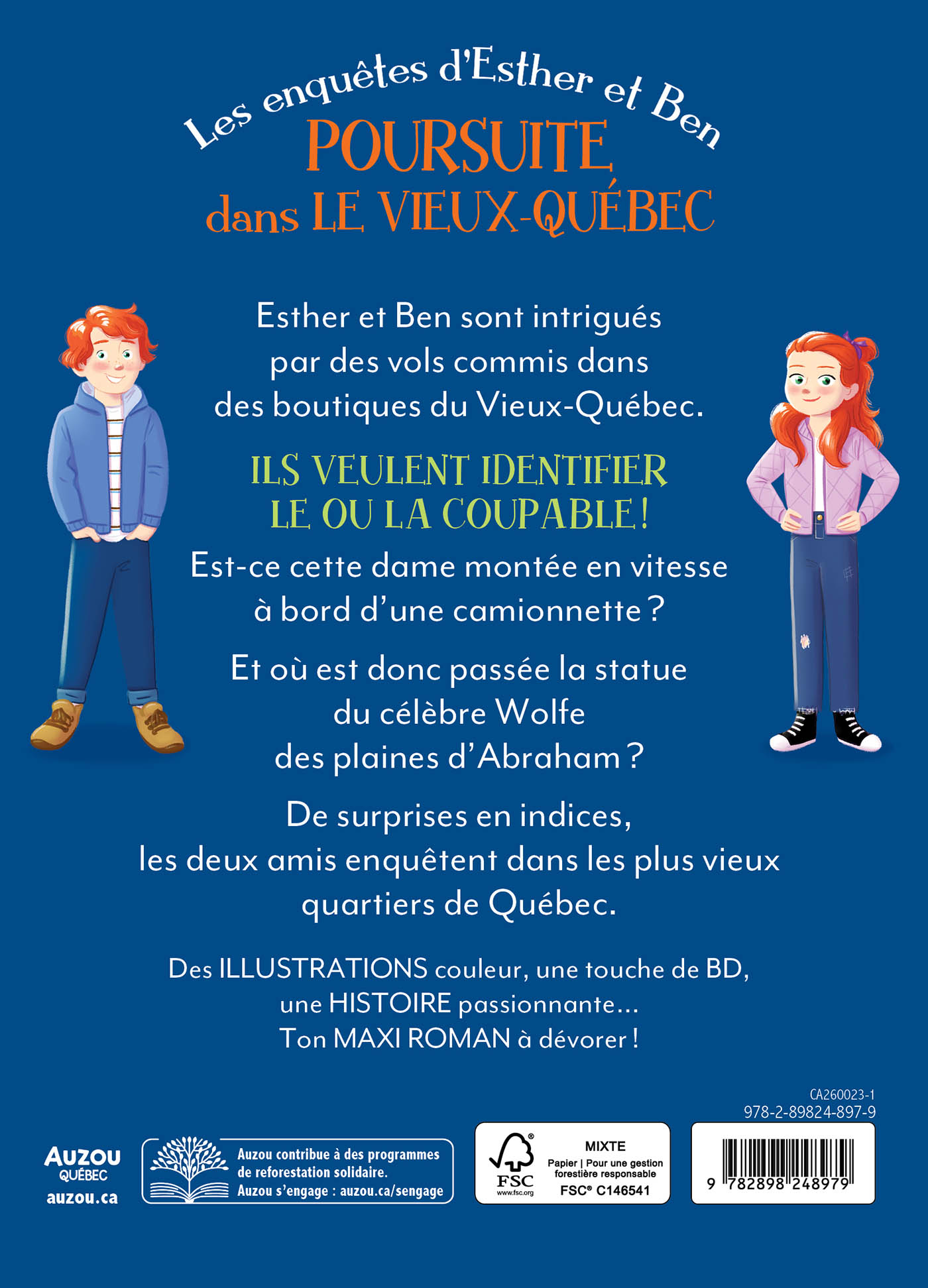 Les Enquêtes D'esther Et Ben - Les Enquêtes D'esther Et Ben - Poursuite Dans Le Vieux-Québec
