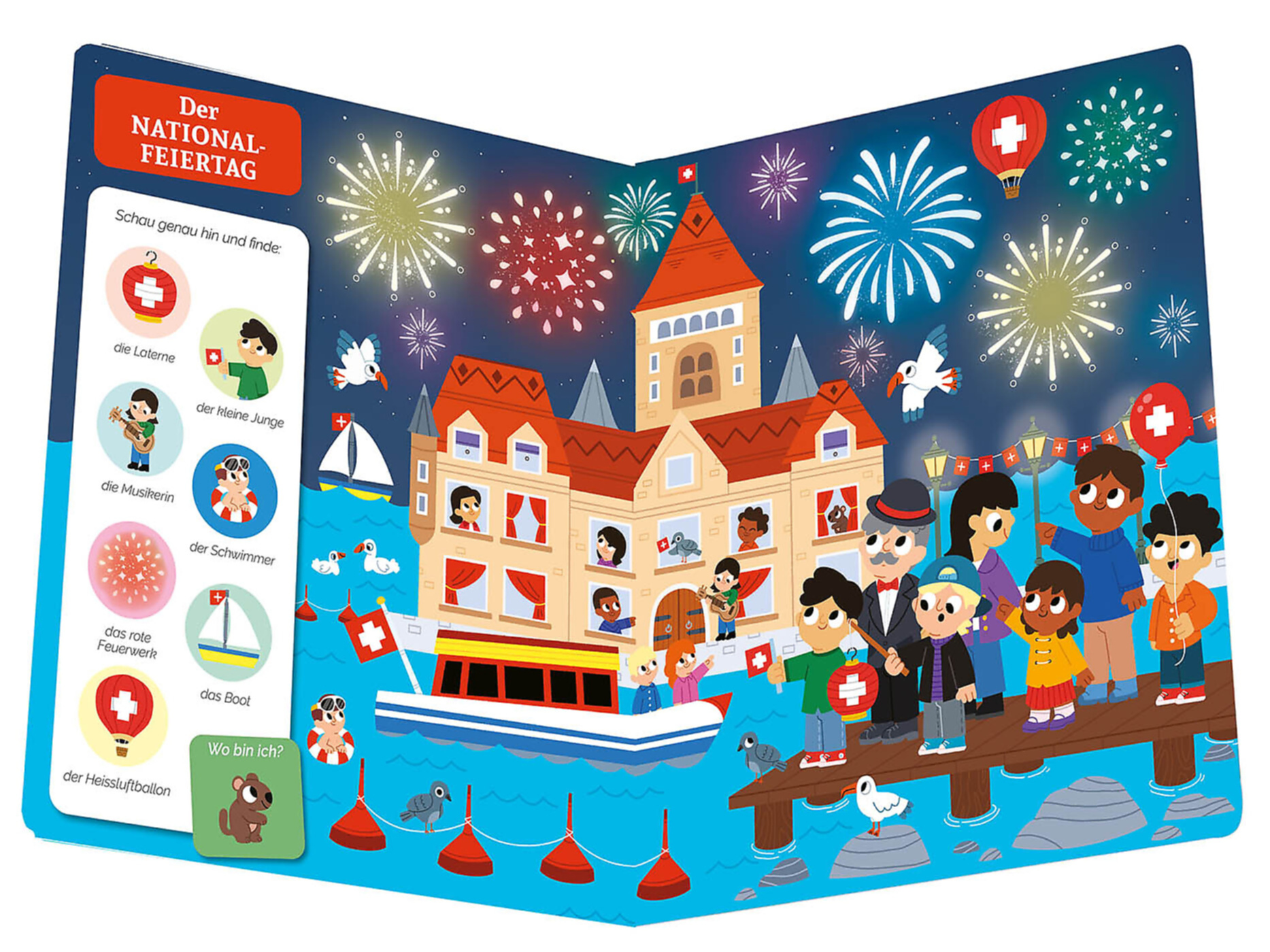 Cherche Et Trouve Des Tout-Petits - Mein Entdecker-Wimmelbuch -  In Der Schweiz