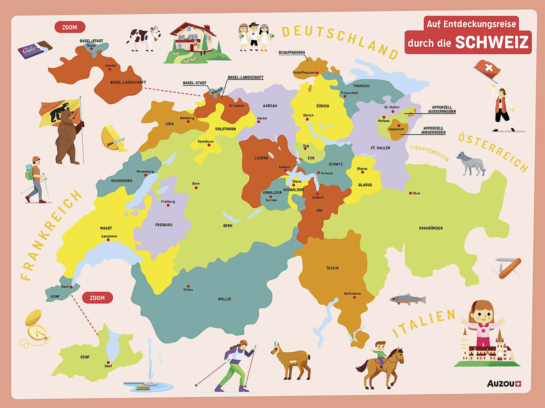 Auf Entdeckungsreise Durch Die Schweiz