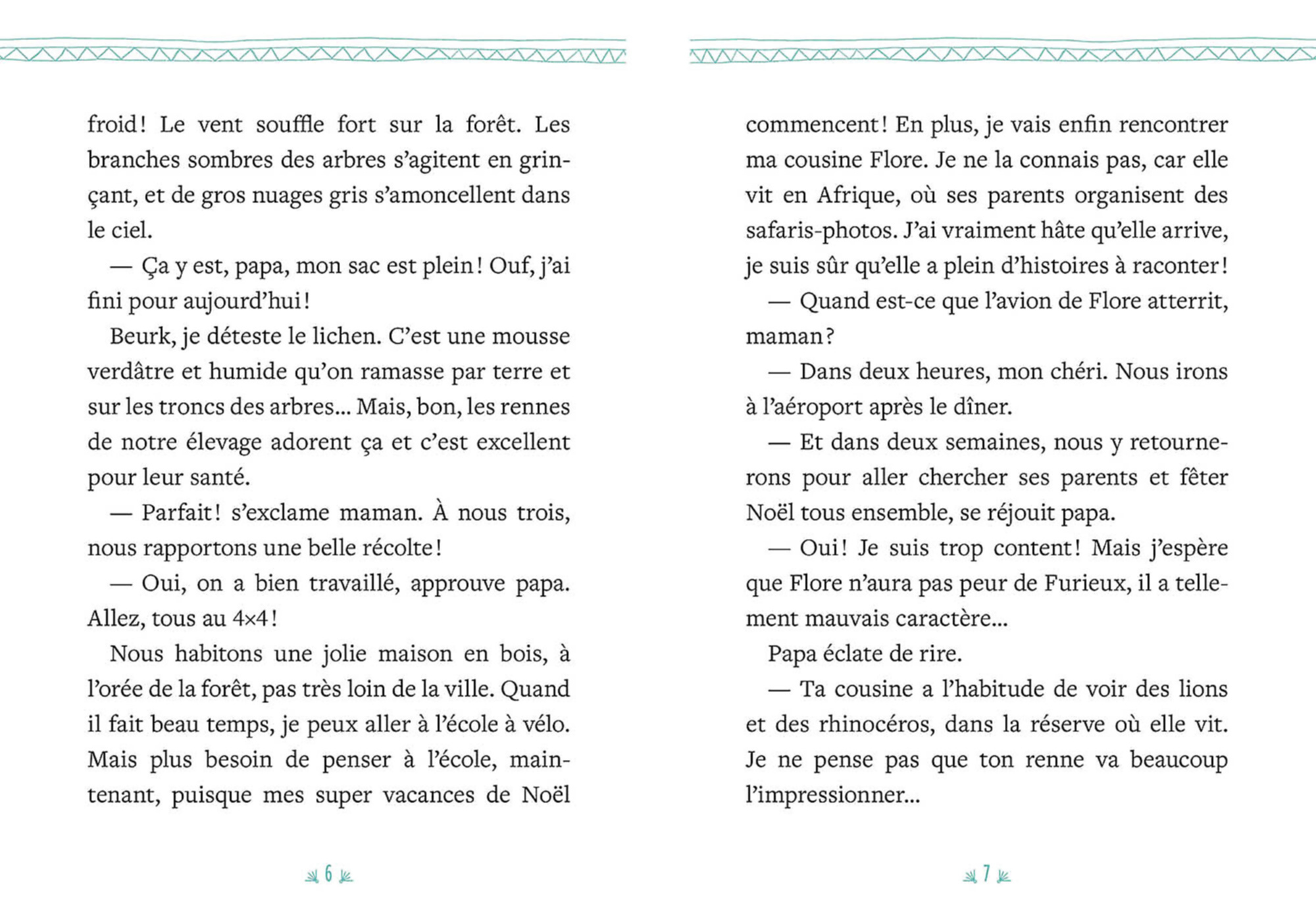 Mon Roman De L'avent - Le Renne Mystérieux