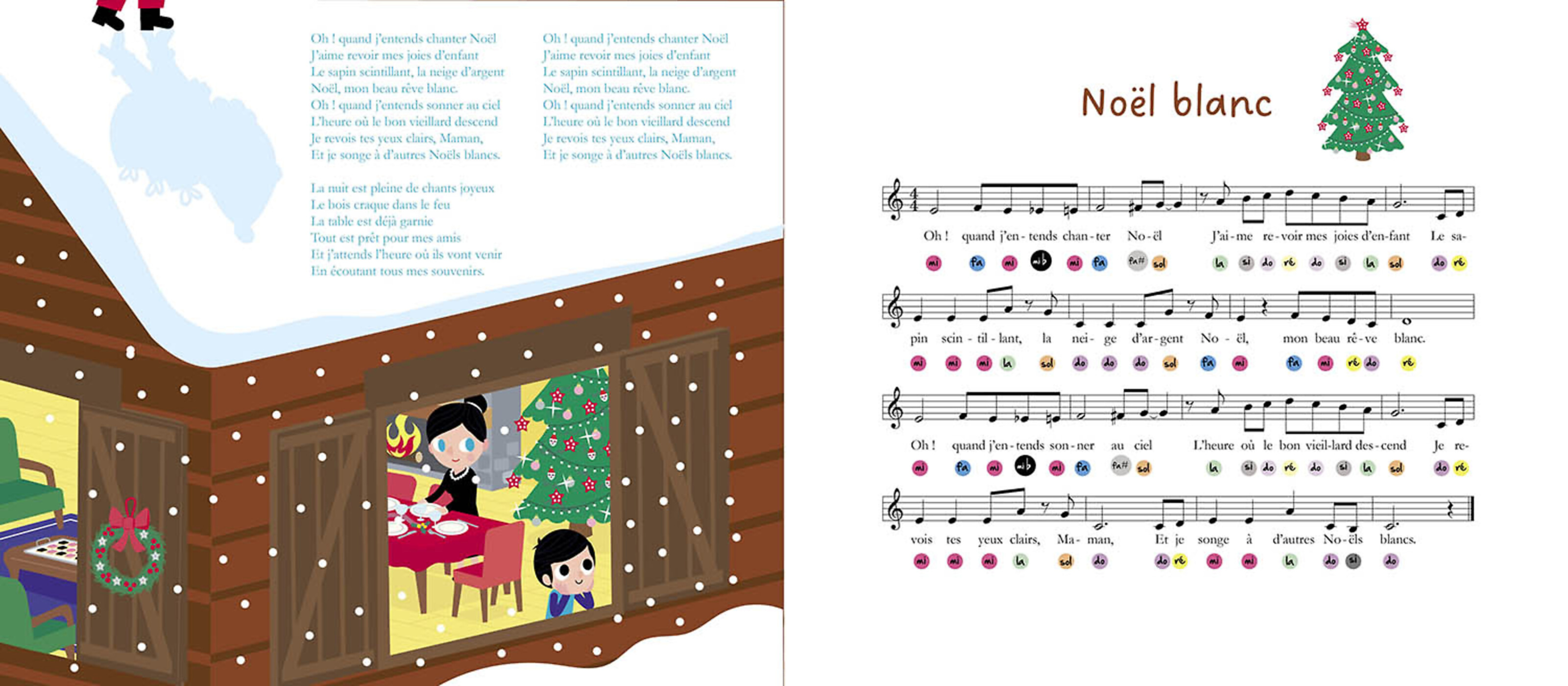Mon Livre Piano - Mes Plus Belles Comptines De Noel