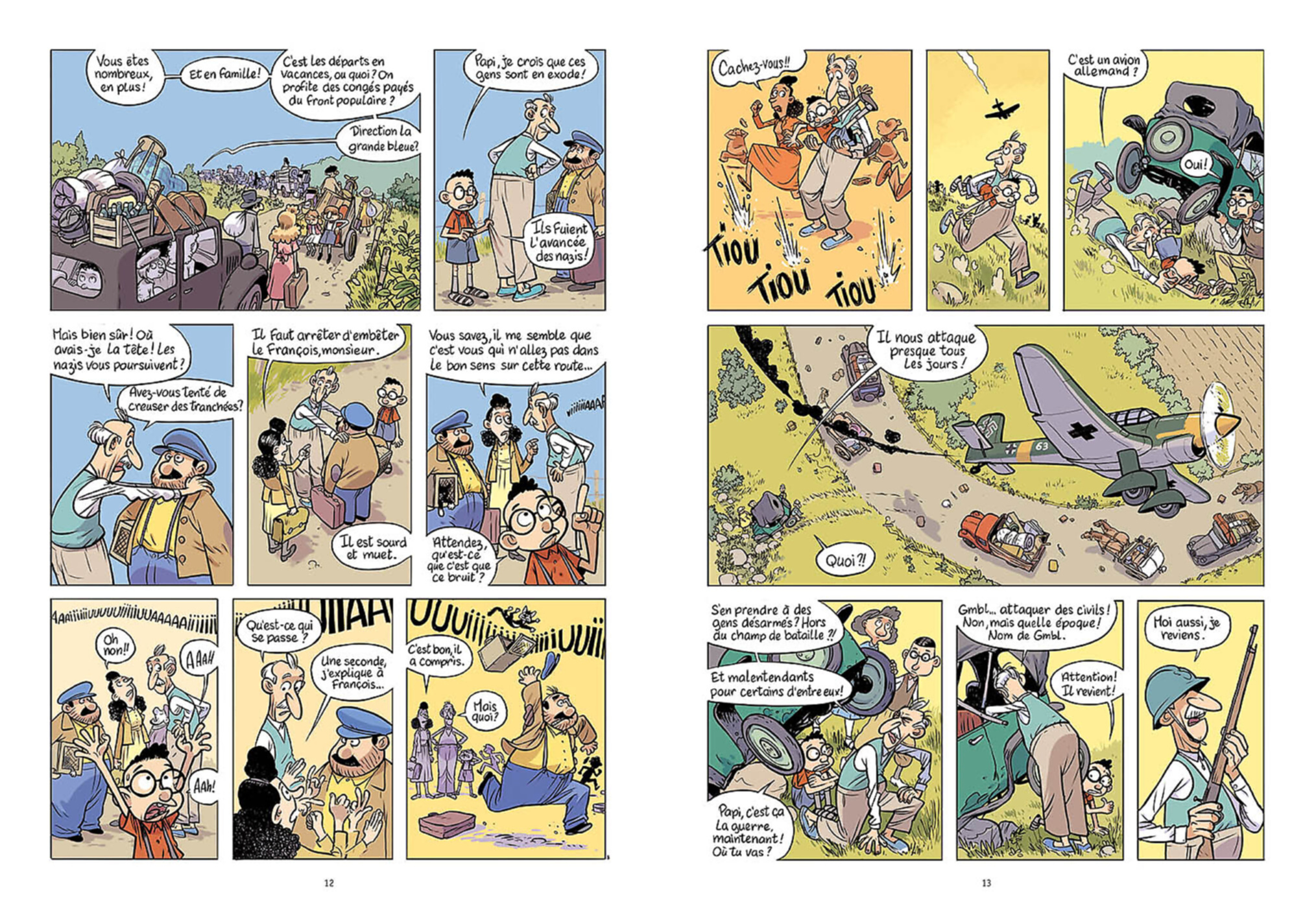 La Drôle De Guerre De Papi Et Lucien - Tome 1 - Destination : Londres !