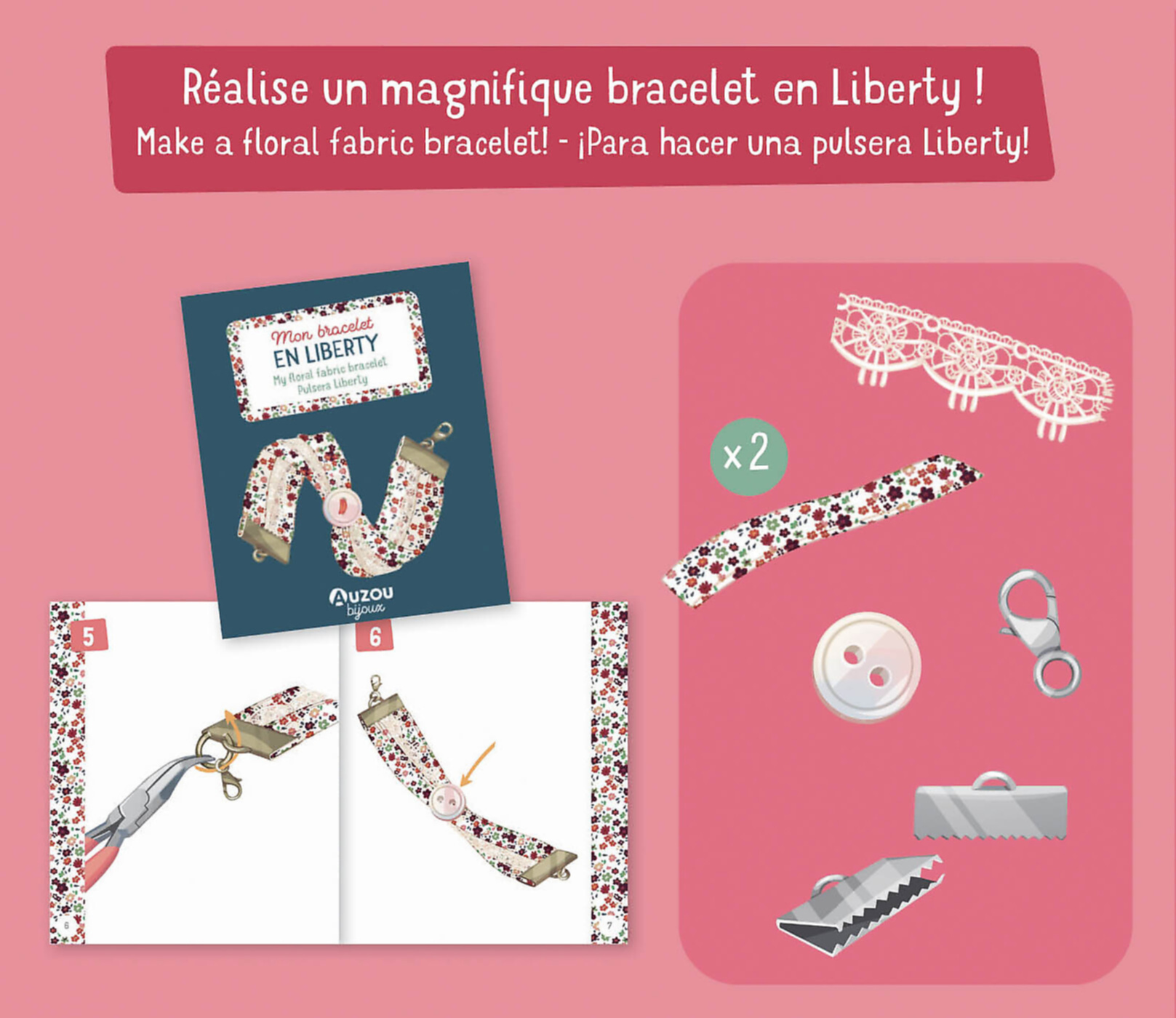 Mon Superbe Bijou - Mon Bracelet En Liberty