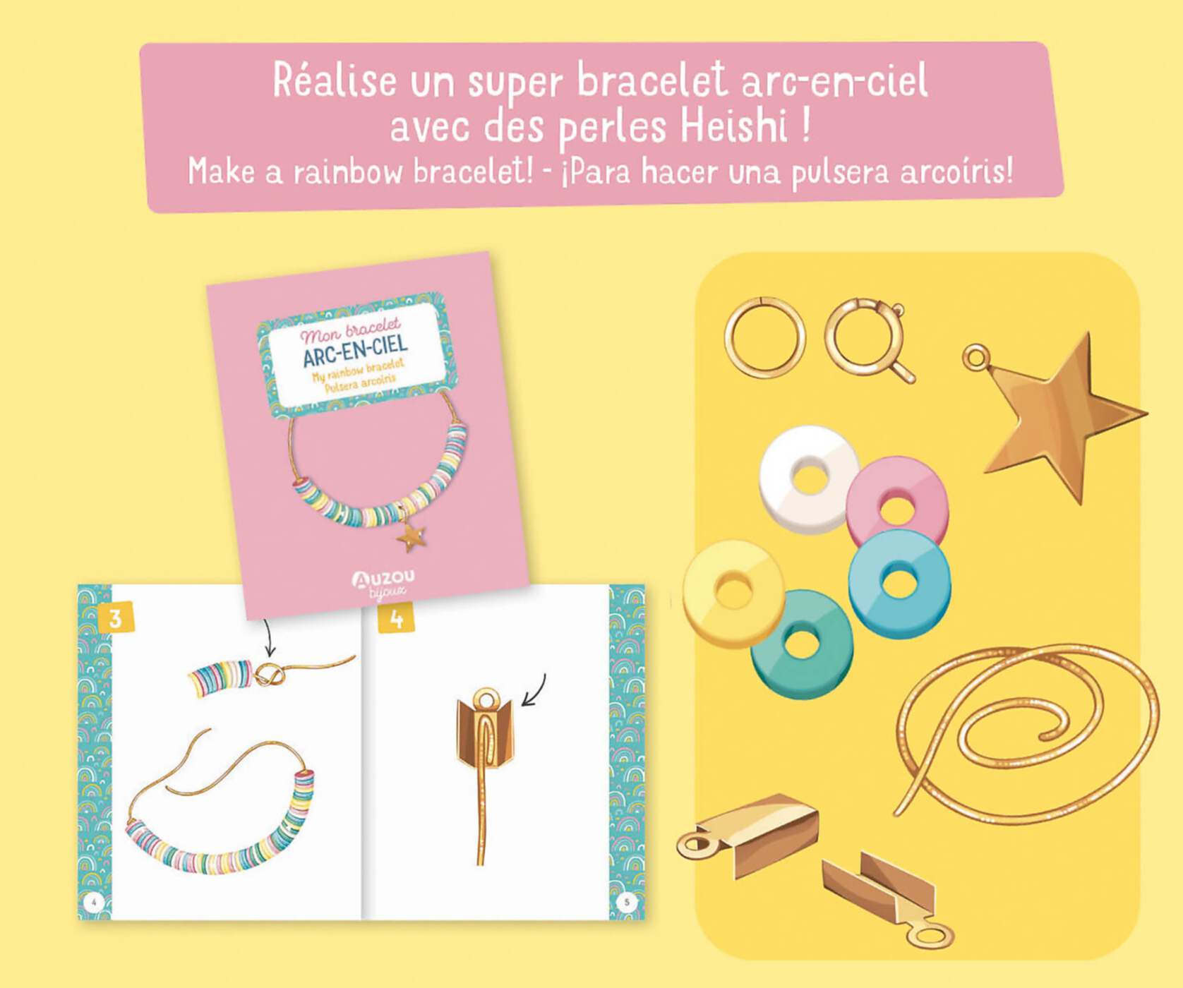 Mon Superbe Bijou - Mon Bracelet Arc-En-Ciel