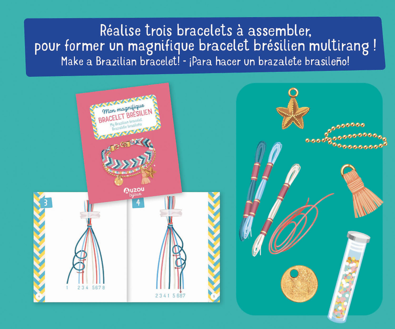 Mon Superbe Bijou - Mon Magnifique Bracelet Brésilien