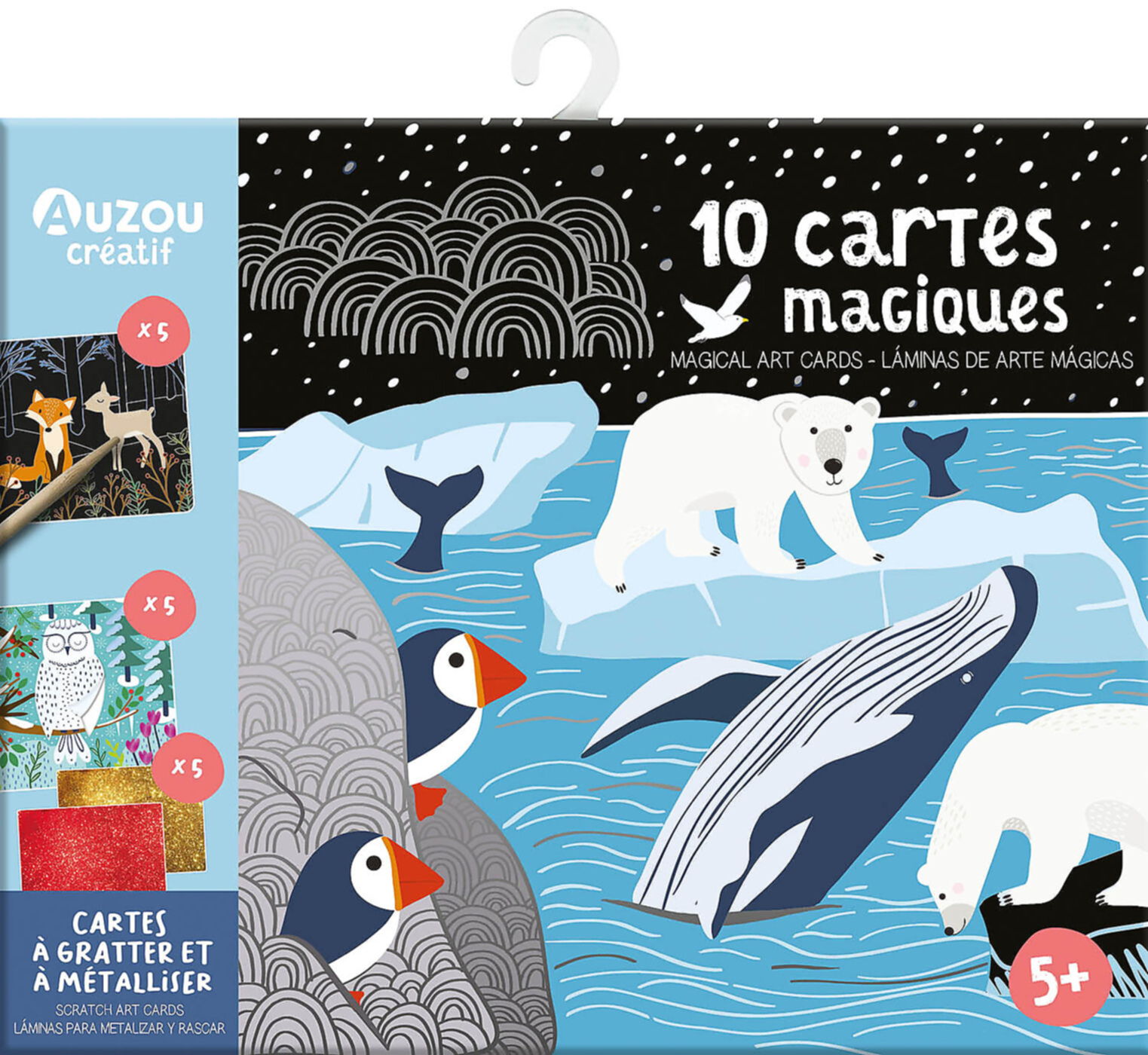 Ma Pochette D'artiste - 10 Cartes Magiques - Cartes À Gratter Et À Métalliser Ma Pochette D'artiste - 10 Cartes Magiques - Cartes À Gratter Et À Métalliser
