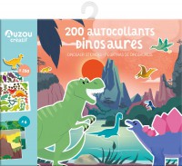 Ma pochette d'artiste - Autocollants dinosaures