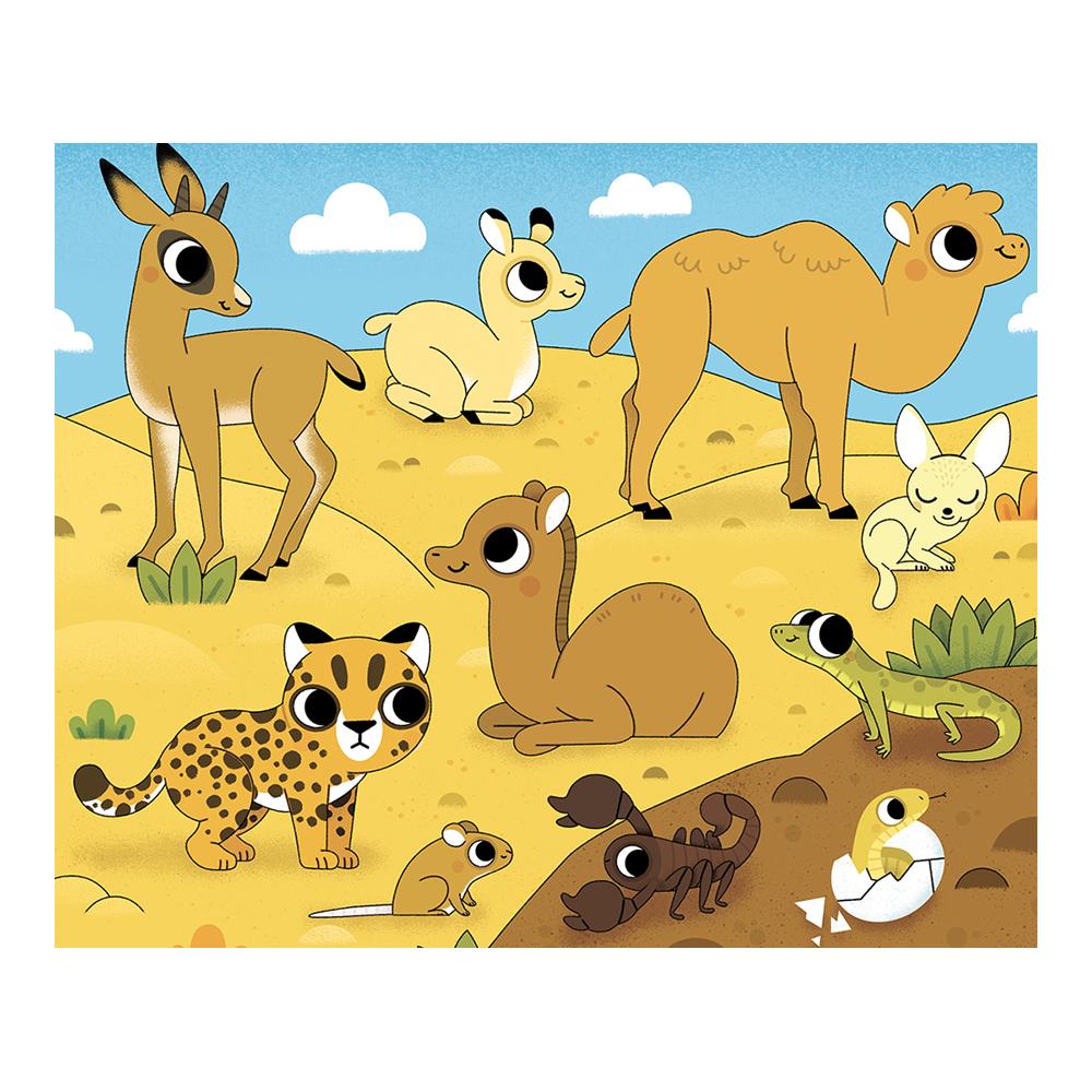 Ma Pochette D'artiste - Ma Peinture Magique : Bebes Animaux