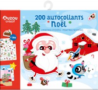 Ma pochette d'artiste - 200 autocollants noël