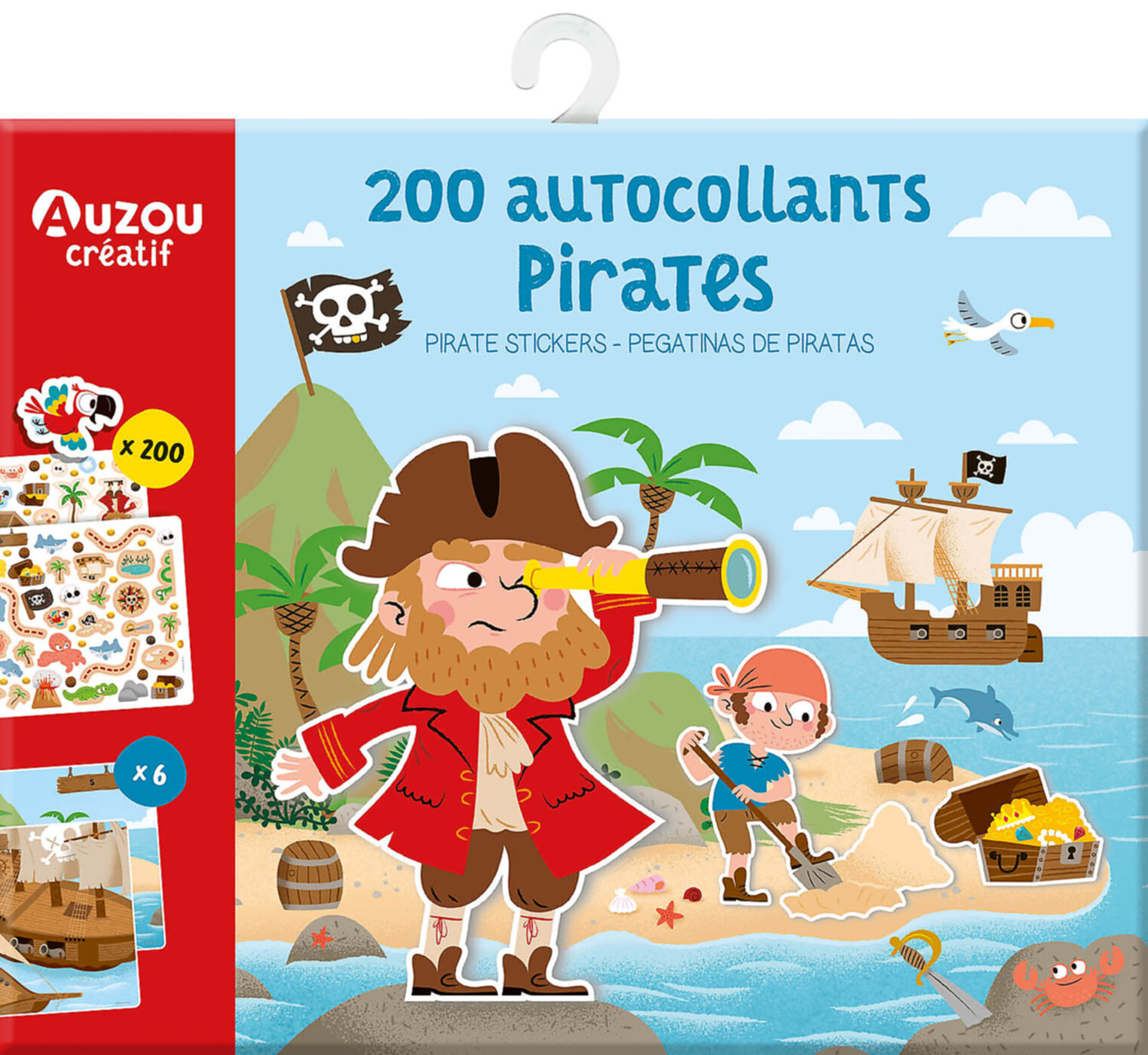 Ma Pochette D'artiste - Autocollants Pirates Ma Pochette D'artiste - Autocollants Pirates