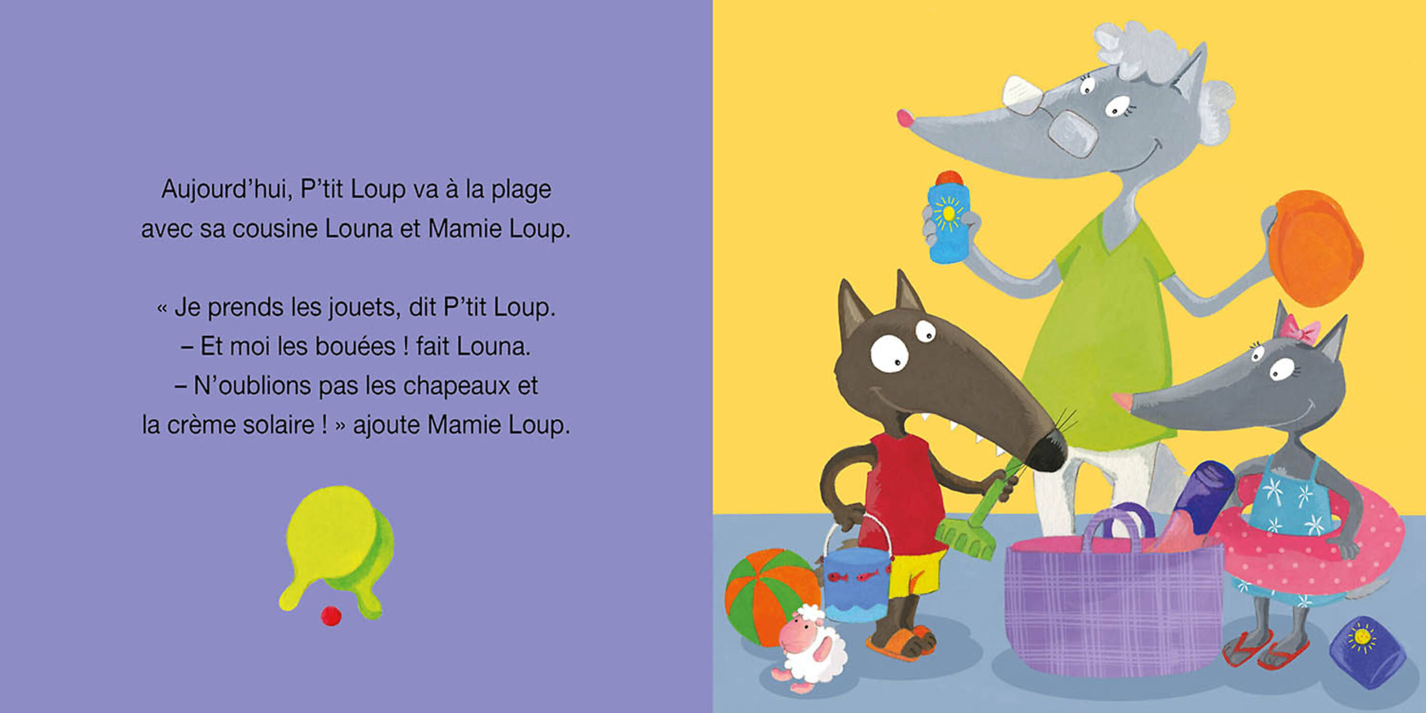 P'tit Loup Va A La Plage