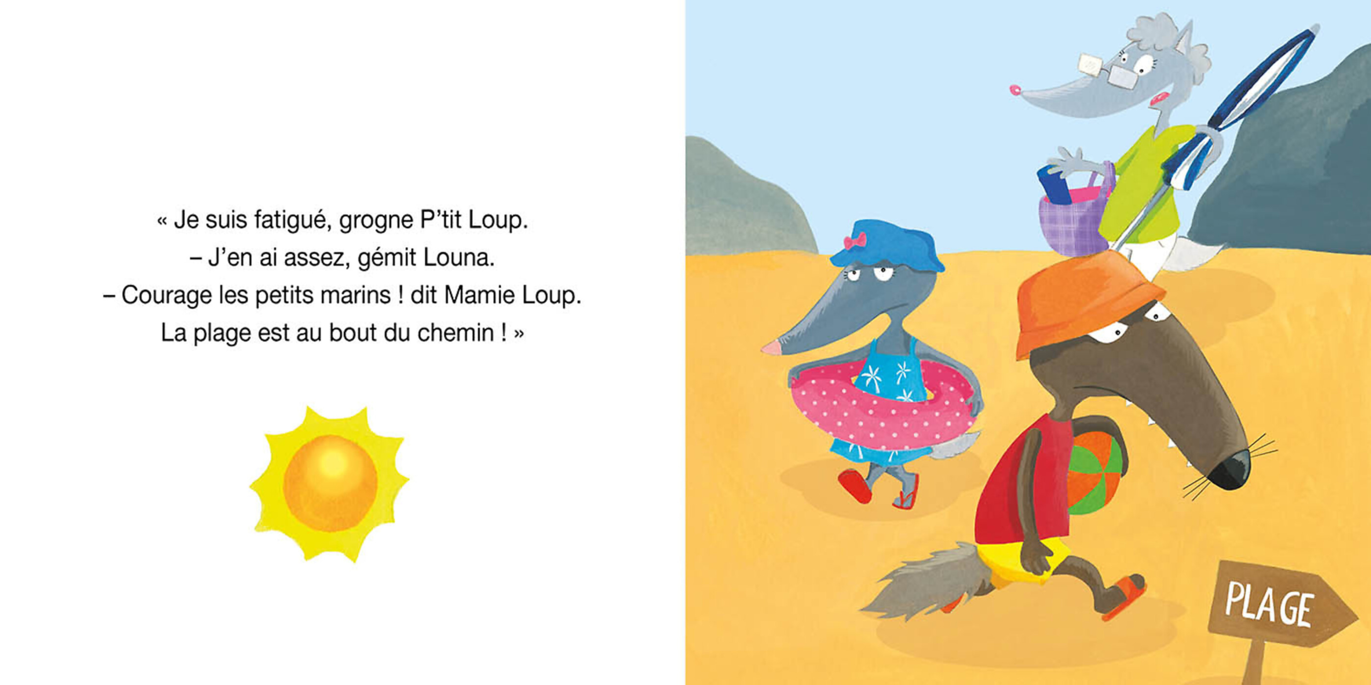 P'tit Loup Va A La Plage