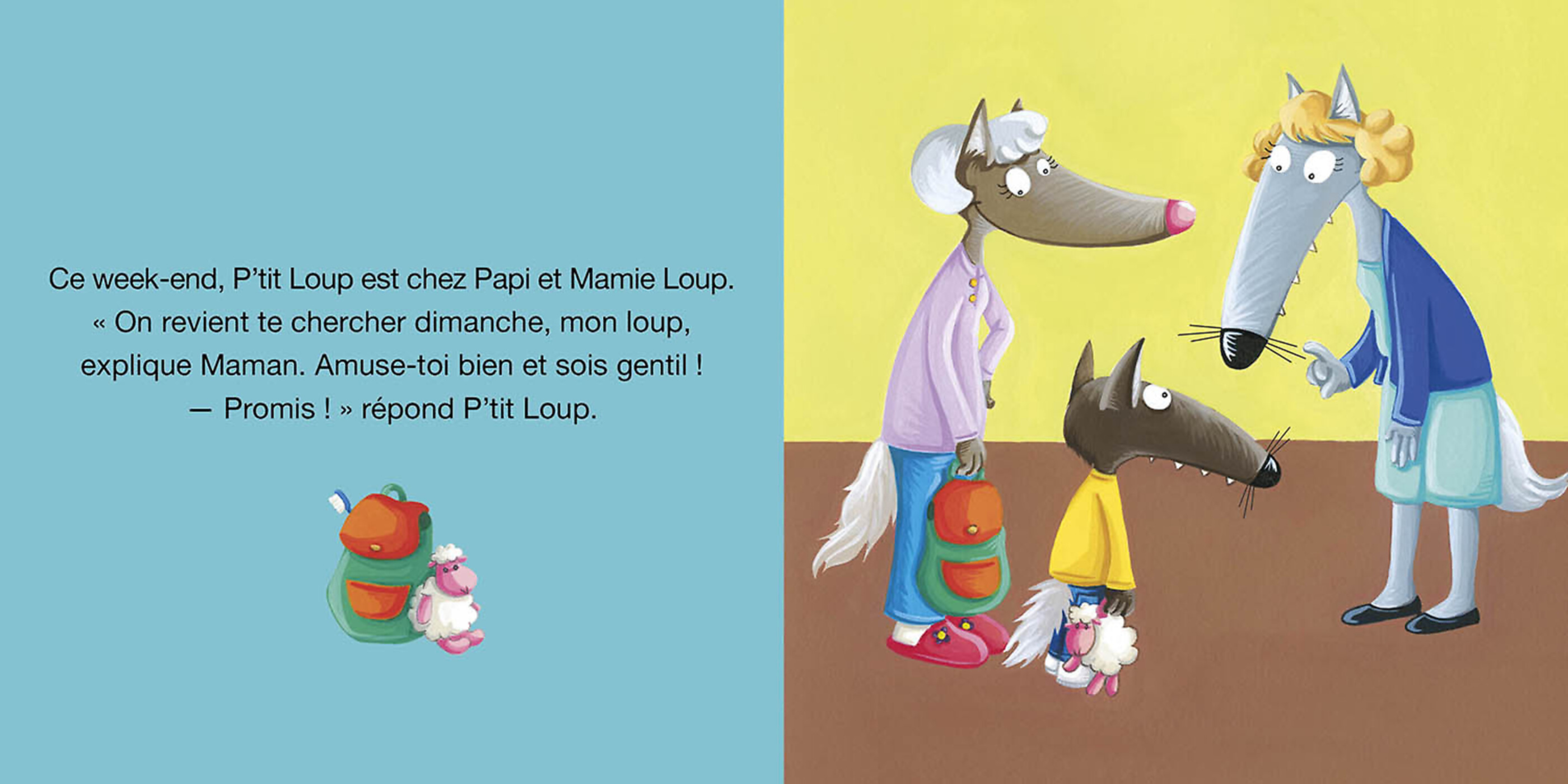 P'tit Loup Va Chez Papi Et Mamie