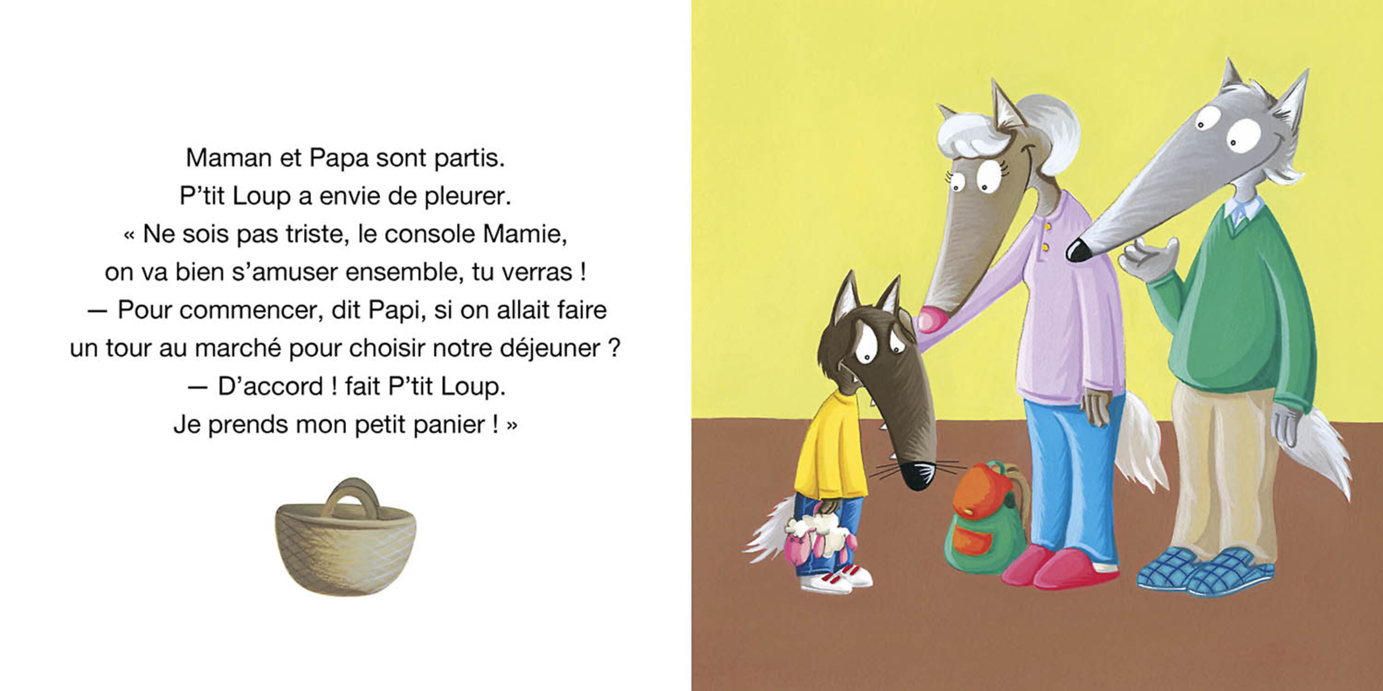 P'tit Loup Va Chez Papi Et Mamie
