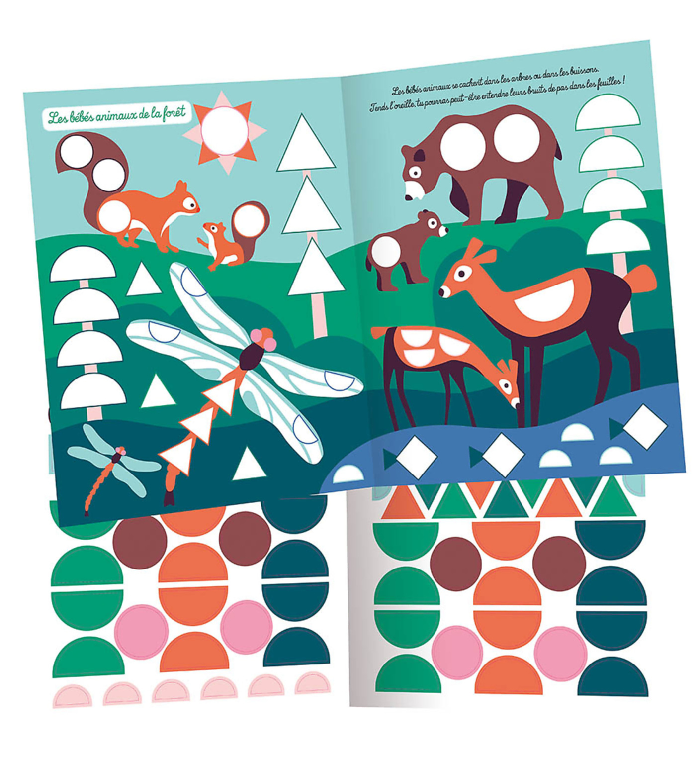 Mes Tout Premiers Autocollants - 1000 Premières Gommettes Formes - Bébés Animaux