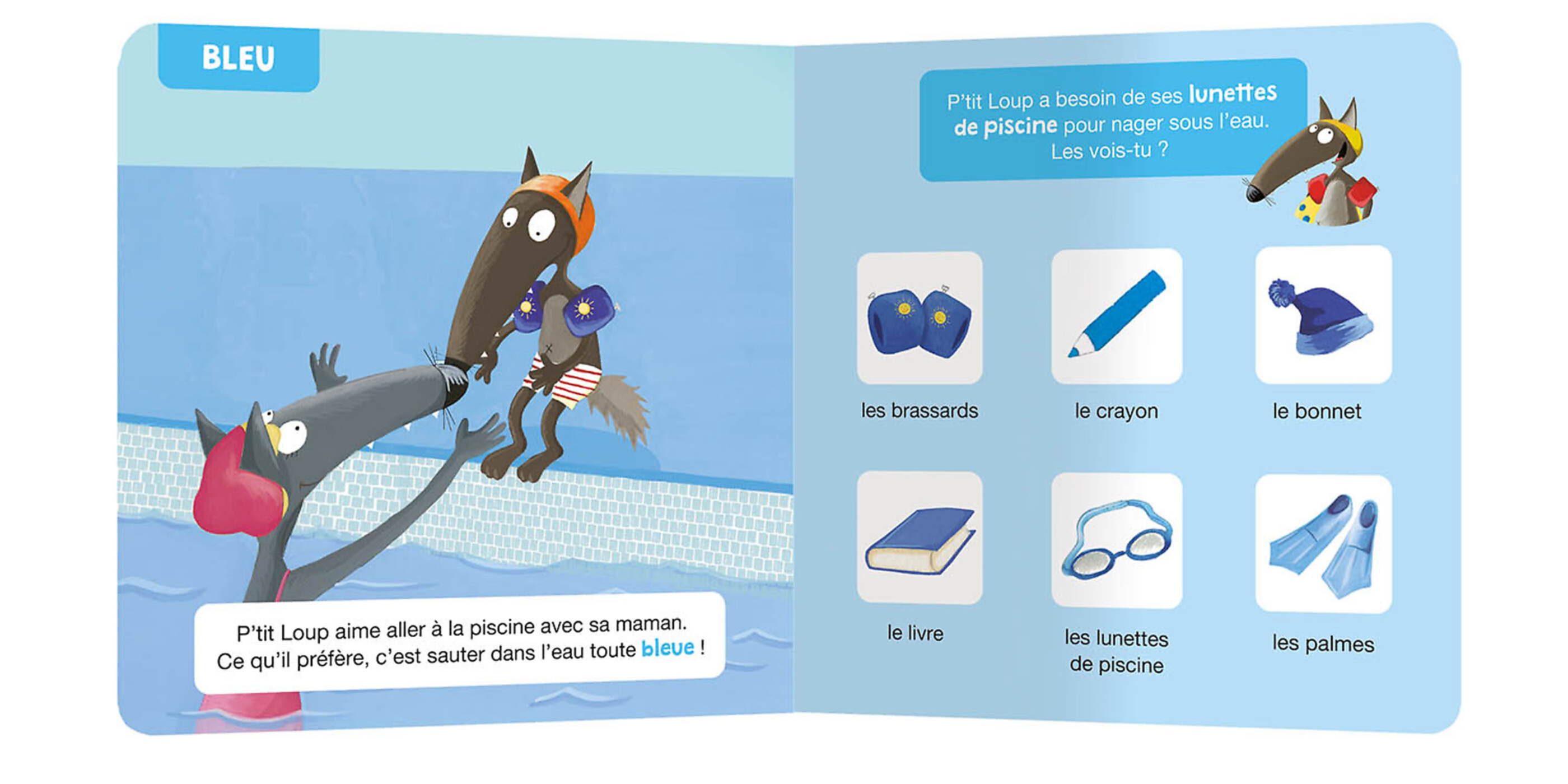 J'apprends Avec P'tit Loup - Les Couleurs J'apprends Avec P'tit Loup - Les Couleurs