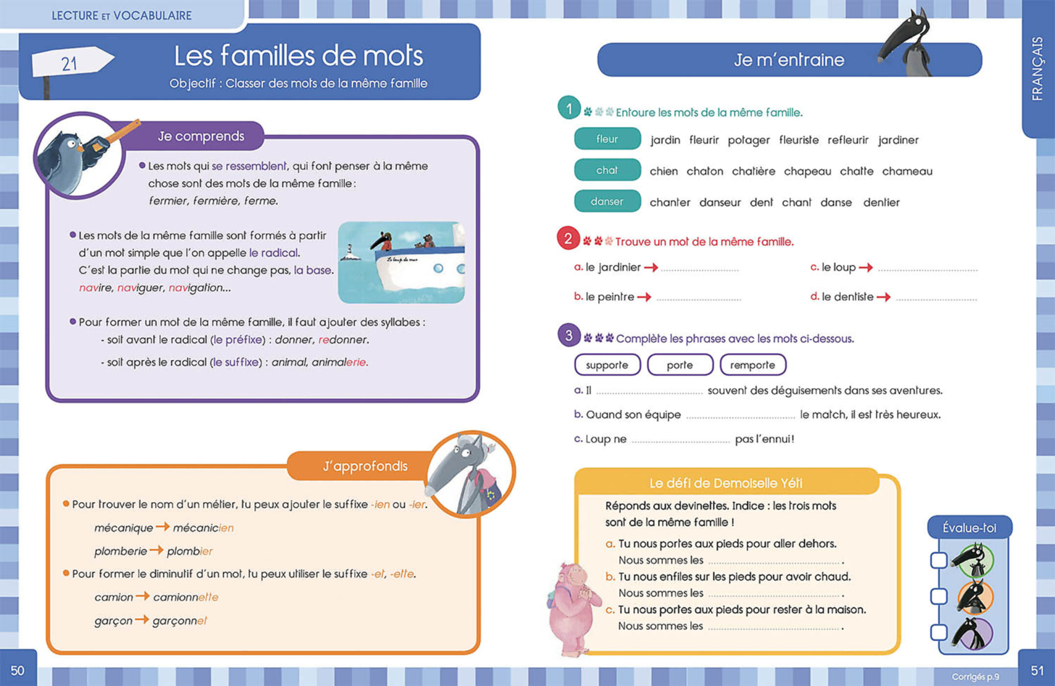 Mon Année De Cp Avec Loup - Cahier De Soutien Tout Le Programme Mon Année De Cp Avec Loup - Cahier De Soutien Tout Le Programme