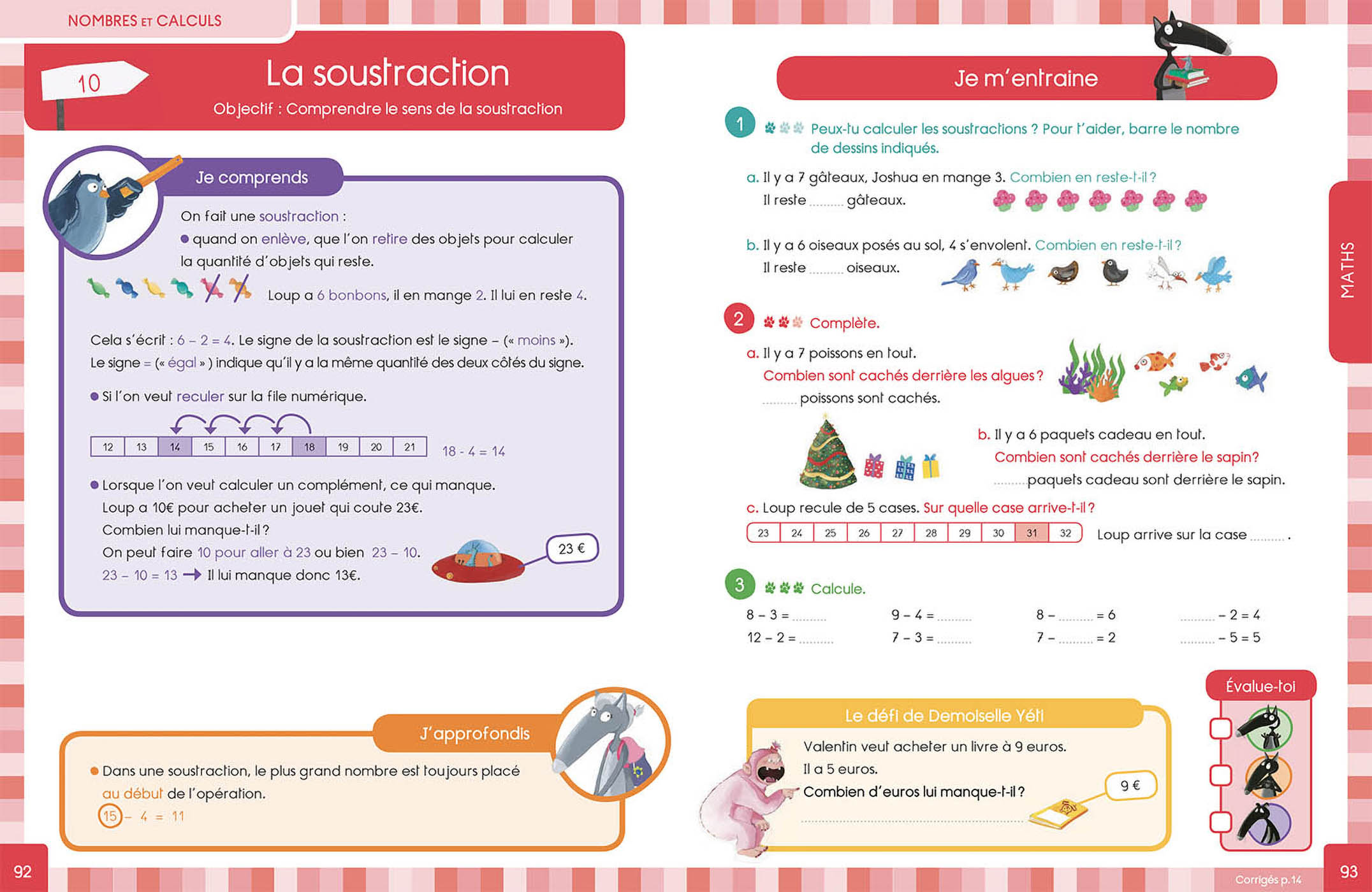 Mon Année De Cp Avec Loup - Cahier De Soutien Tout Le Programme