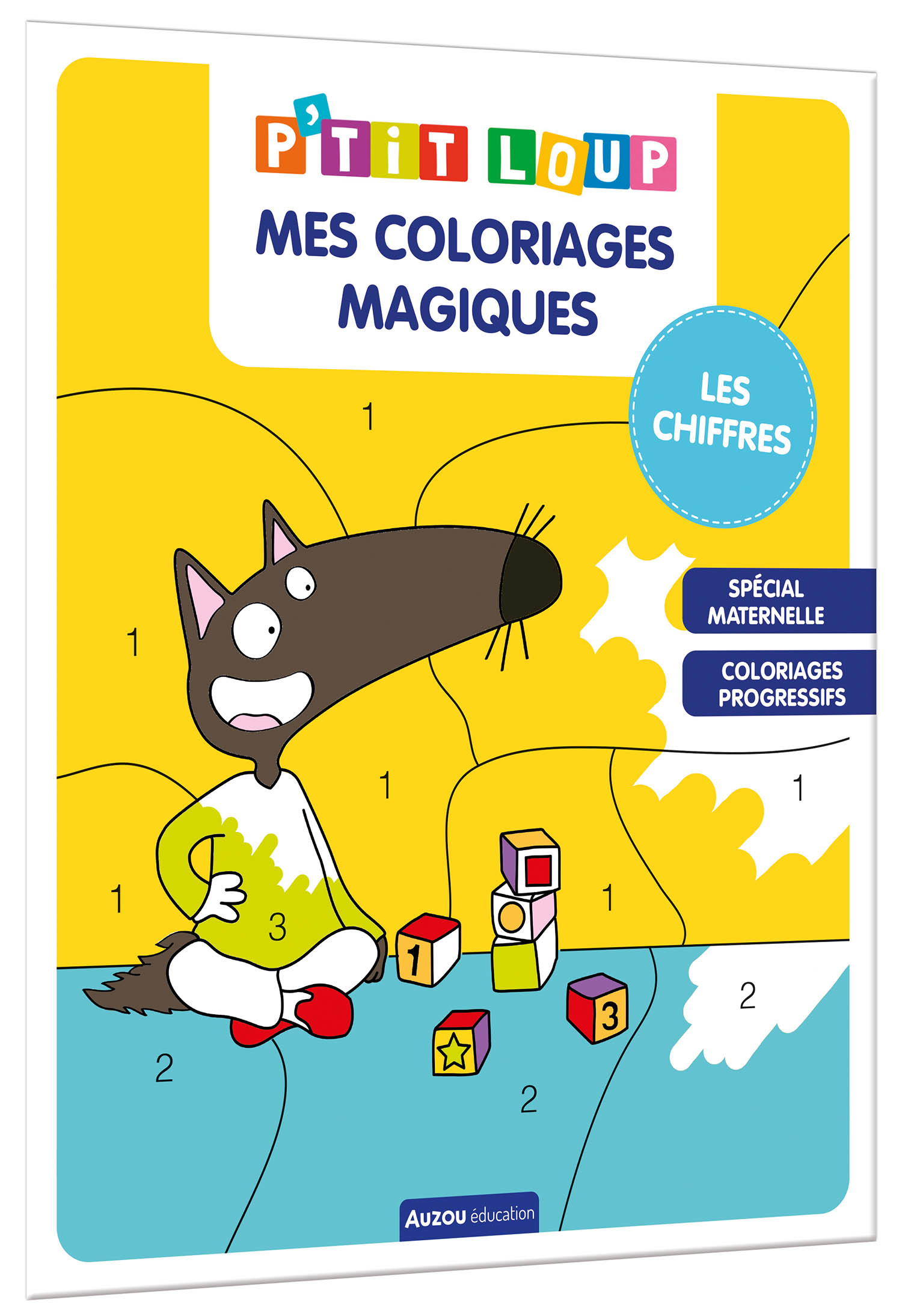 P'tit Loup Mes Coloriages Magiques - Les Chiffres P'tit Loup Mes Coloriages Magiques - Les Chiffres