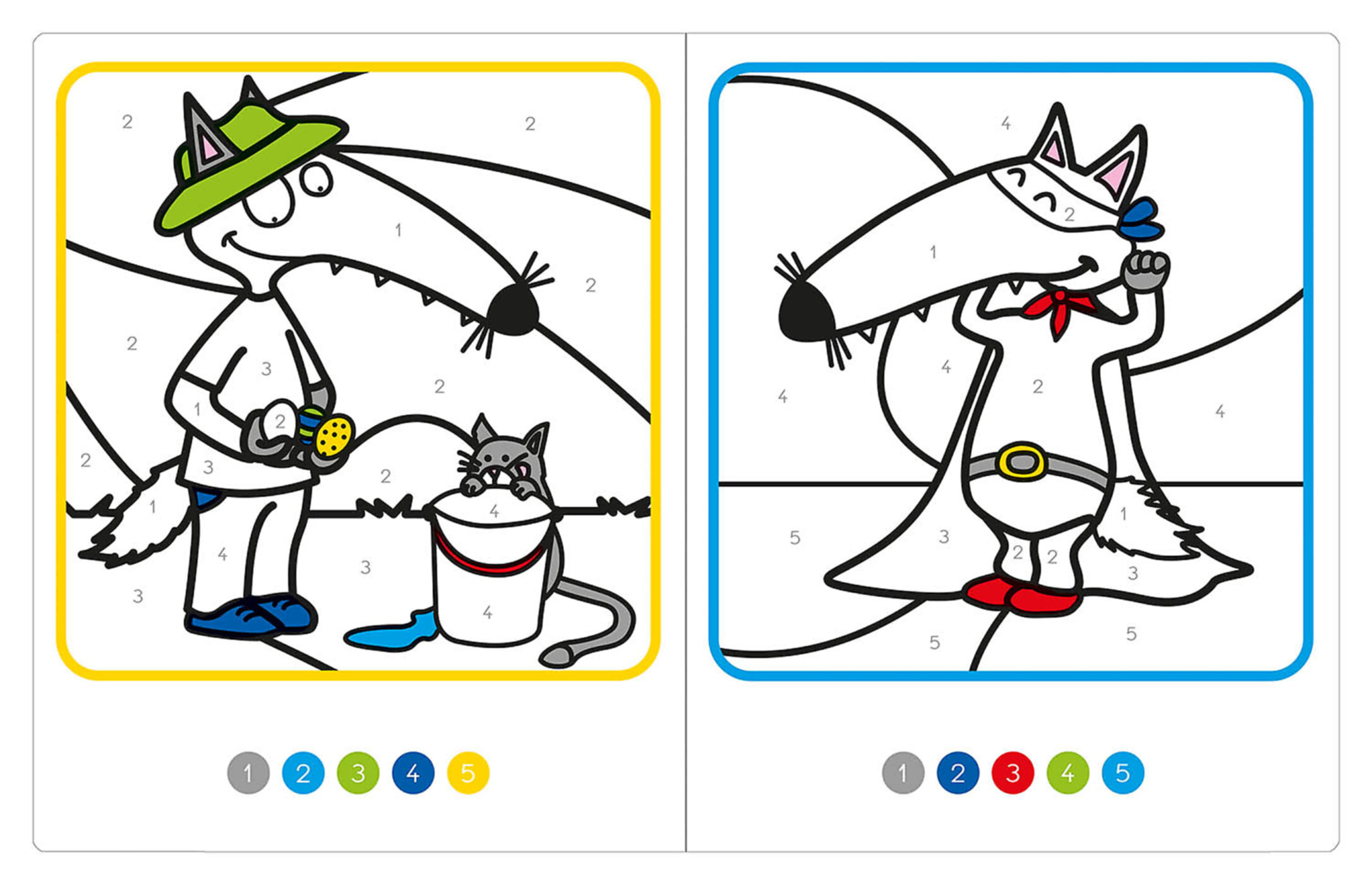 P'tit Loup Mes Coloriages Magiques - Les Chiffres