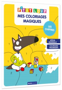 P'tit loup mes coloriages magiques - Les chiffres