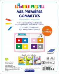 Mes Premières Gommettes P'tit Loup - Les Couleurs